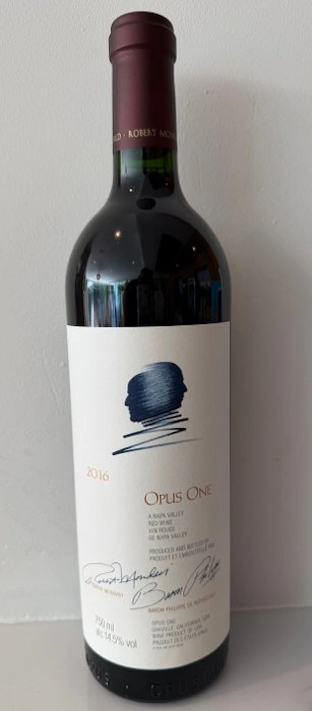 2016 Opus One - Napa Valley - 1 Bottle (0.75L)