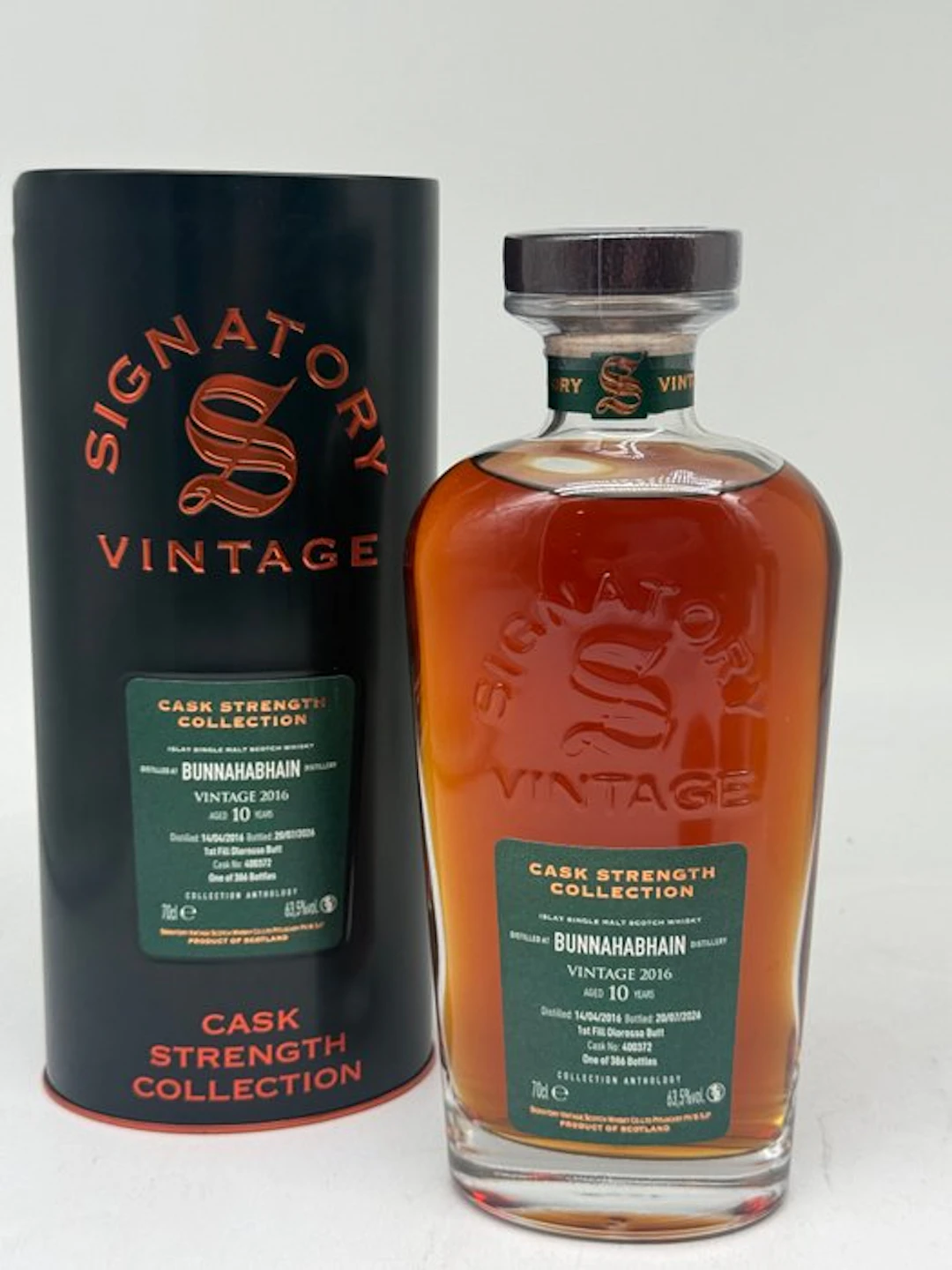 Bunnahabhain 2016 10 years old Cask Strength Collection...