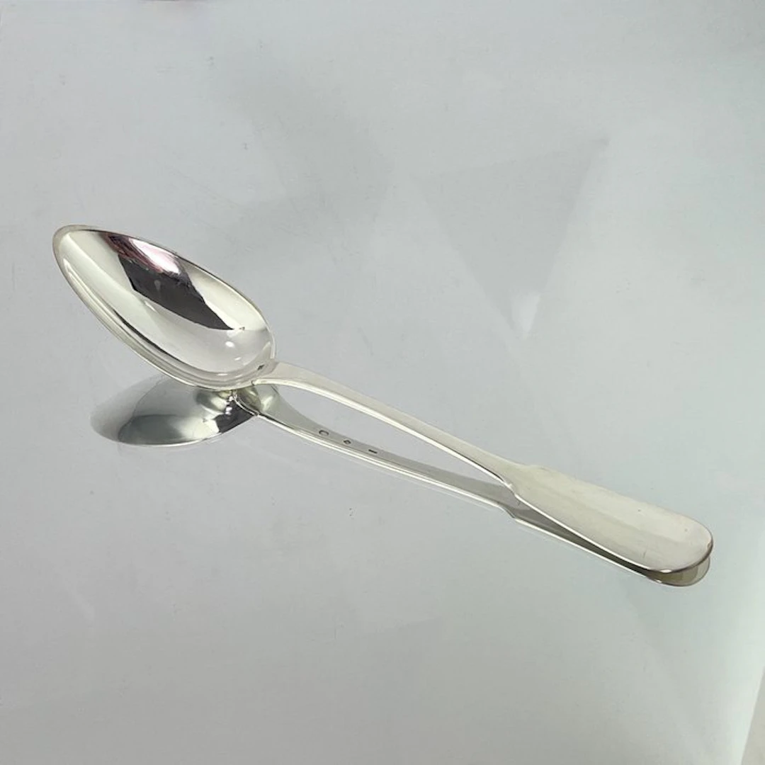 Christofle - Serving spoon - Cluny - Silverplated - Large Ragout