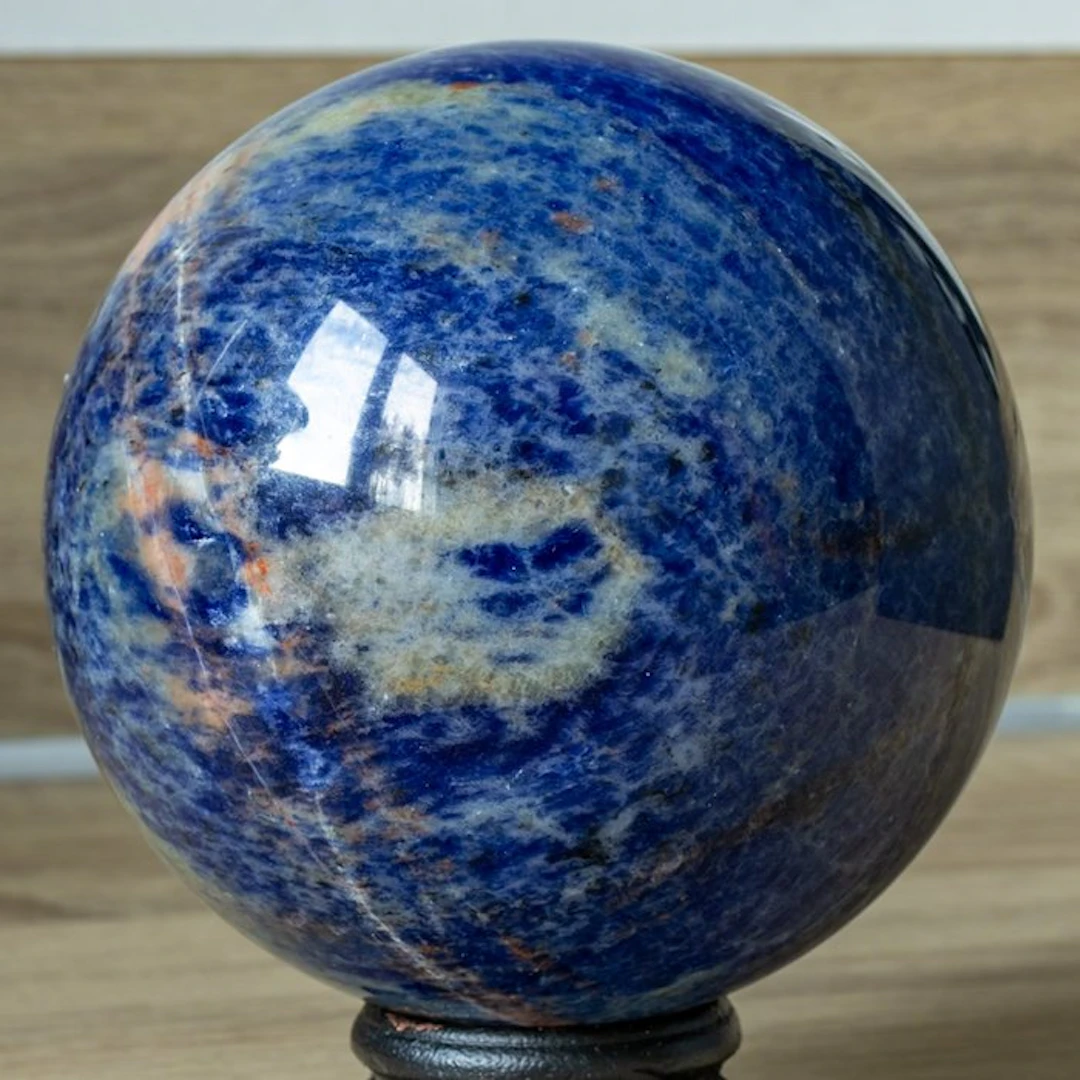 Sodalite Fine Sodalite King Blue Good Quality Sphere...
