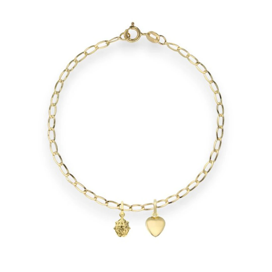 Bracelet - 18 kt. Yellow gold - Bracelet 18k 2.5g 19cm