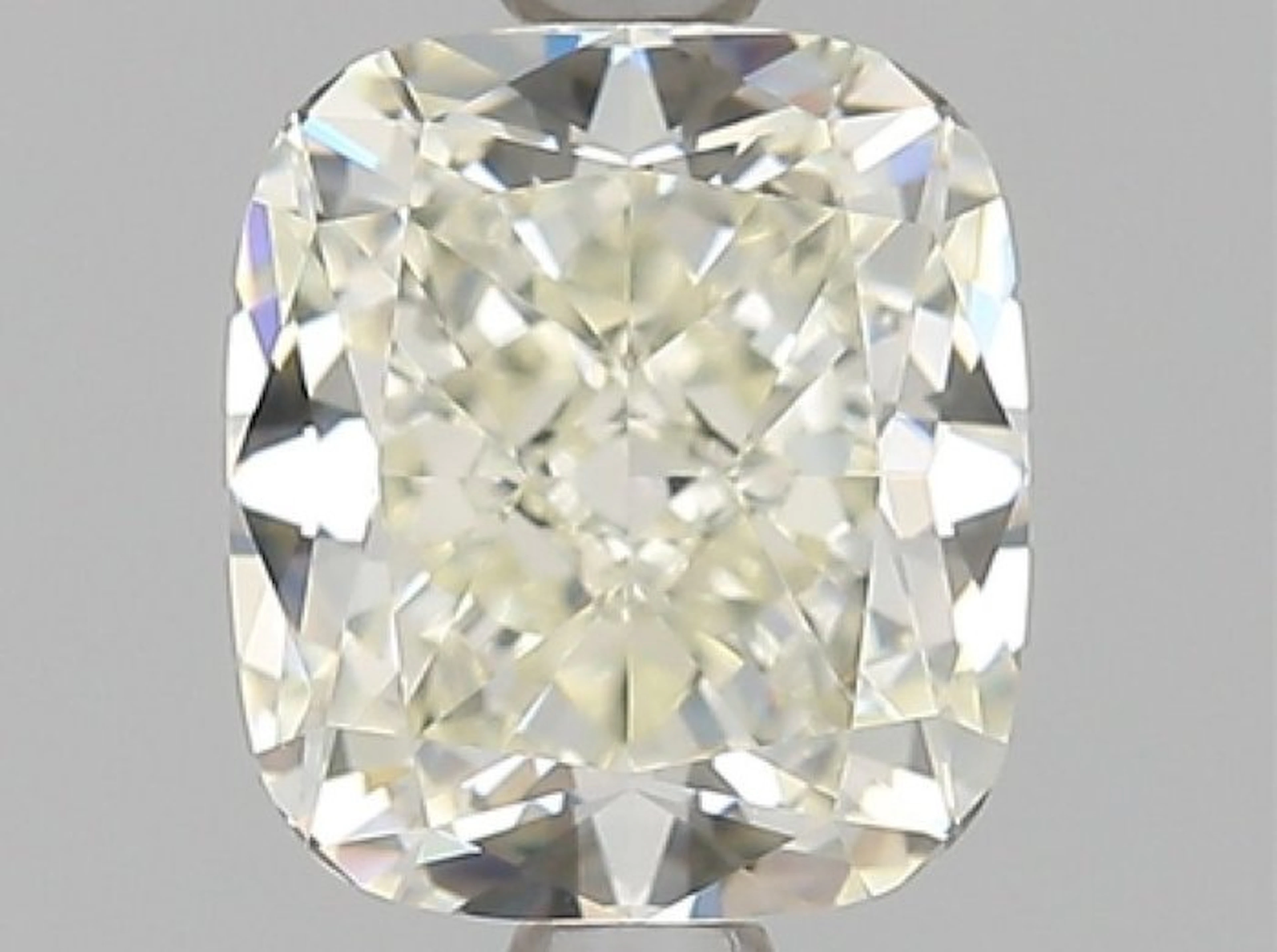 1 pcs Diamond (Natural) - 1.52 ct - Cushion - K - VVS2...