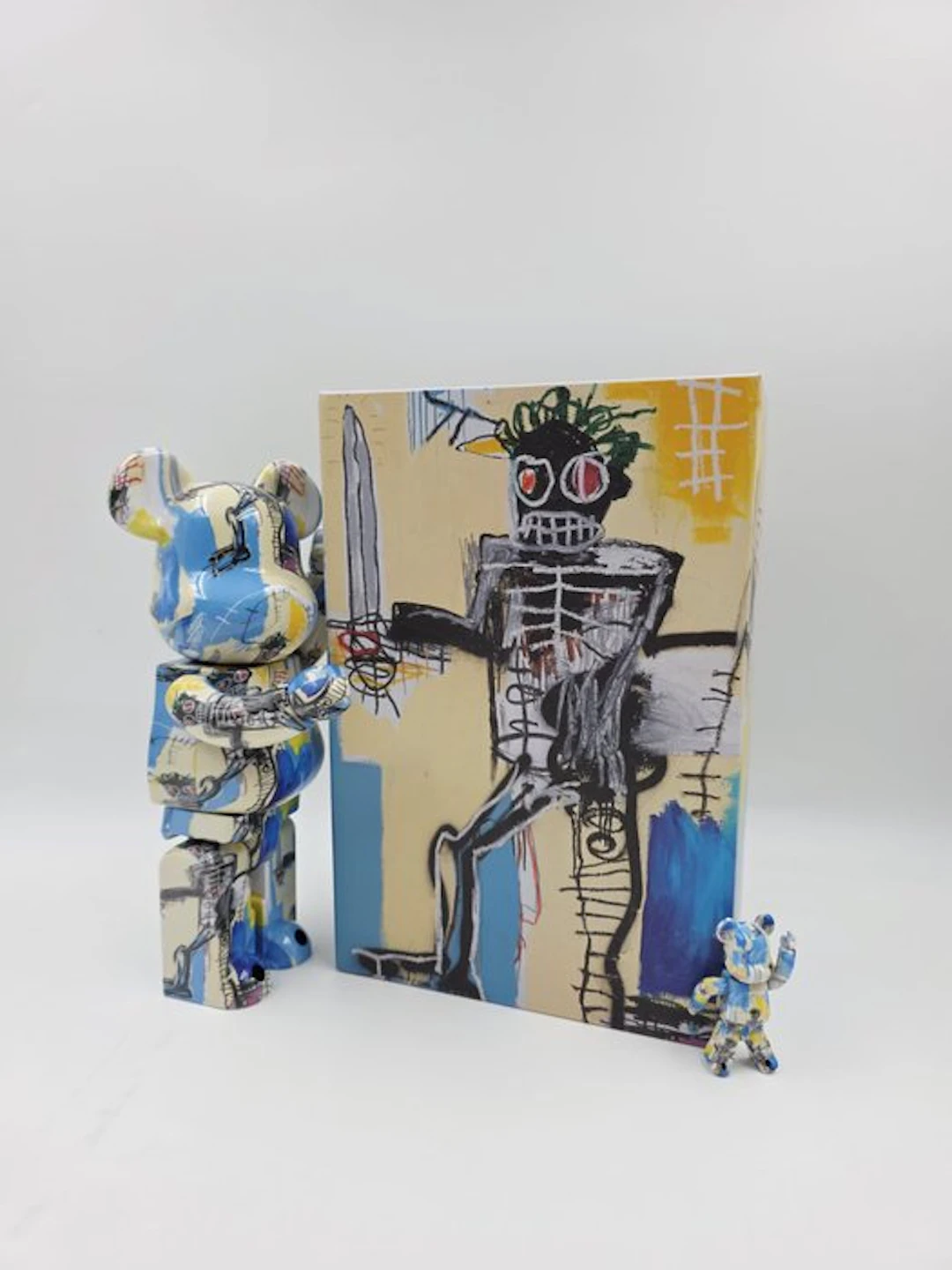 Medicom x Jean Michel Basquiat (after) - Be@rbrick V12...