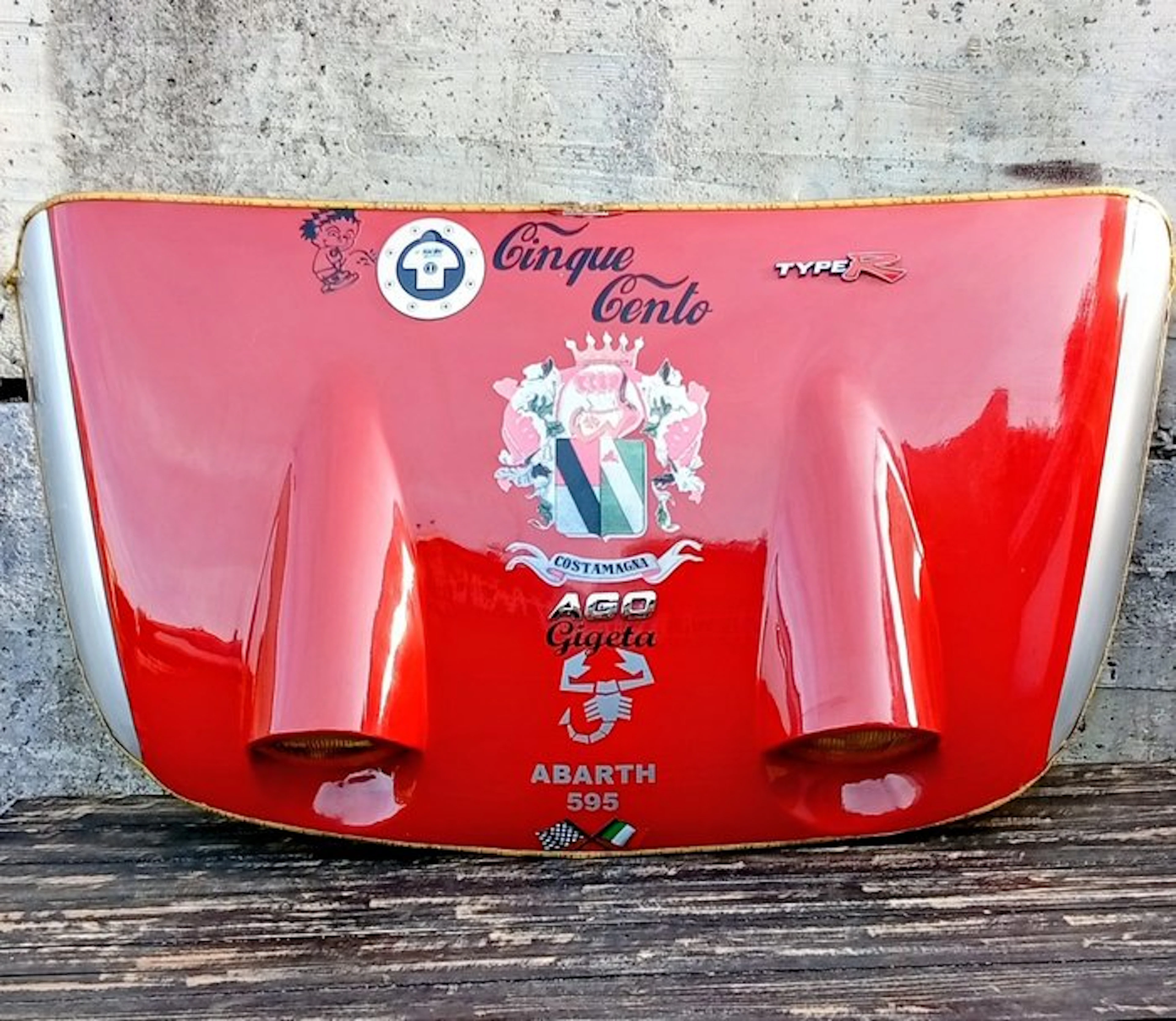 Fiat 500 original steel hood - Fiat - Cofano anteriore Fiat 500 - 2000