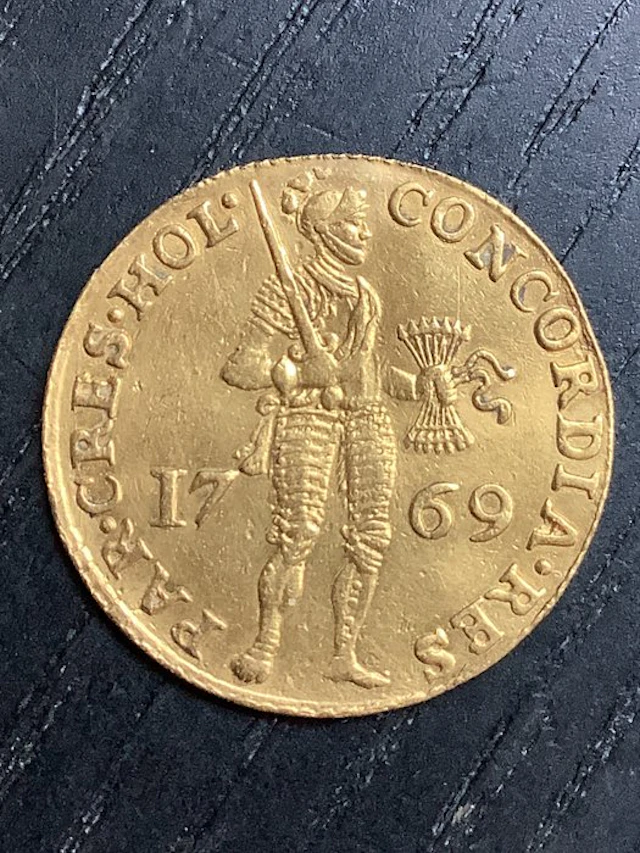 Netherlands, Holland Gouden Enkele Dukaat 1769 (No reserve price)