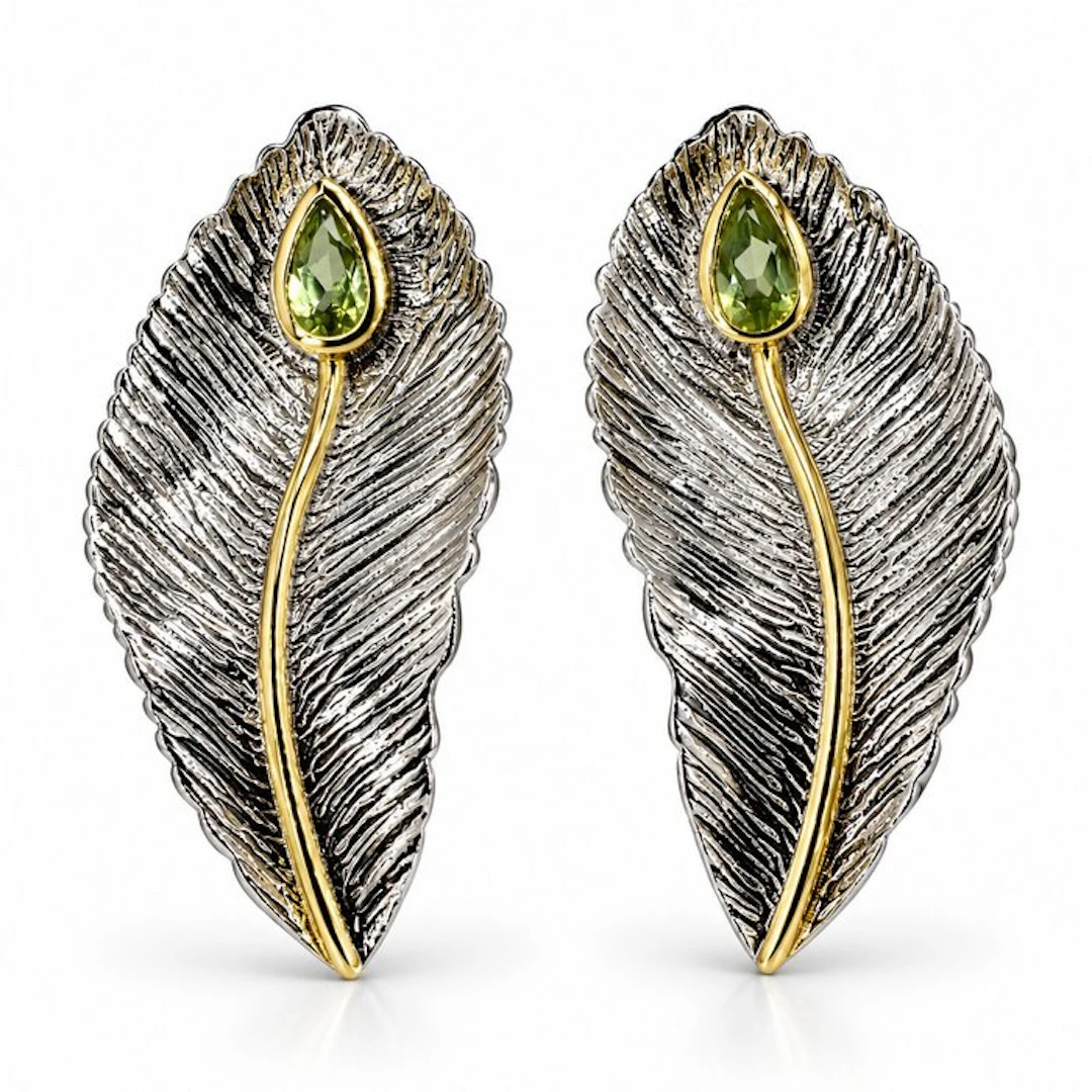 No reserve price - Earrings Gold-plated