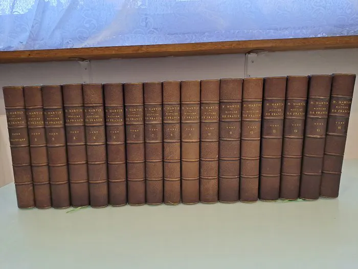 Henri Martin - Henri MARTIN - Histoire de France - 17 Tomes (Complet