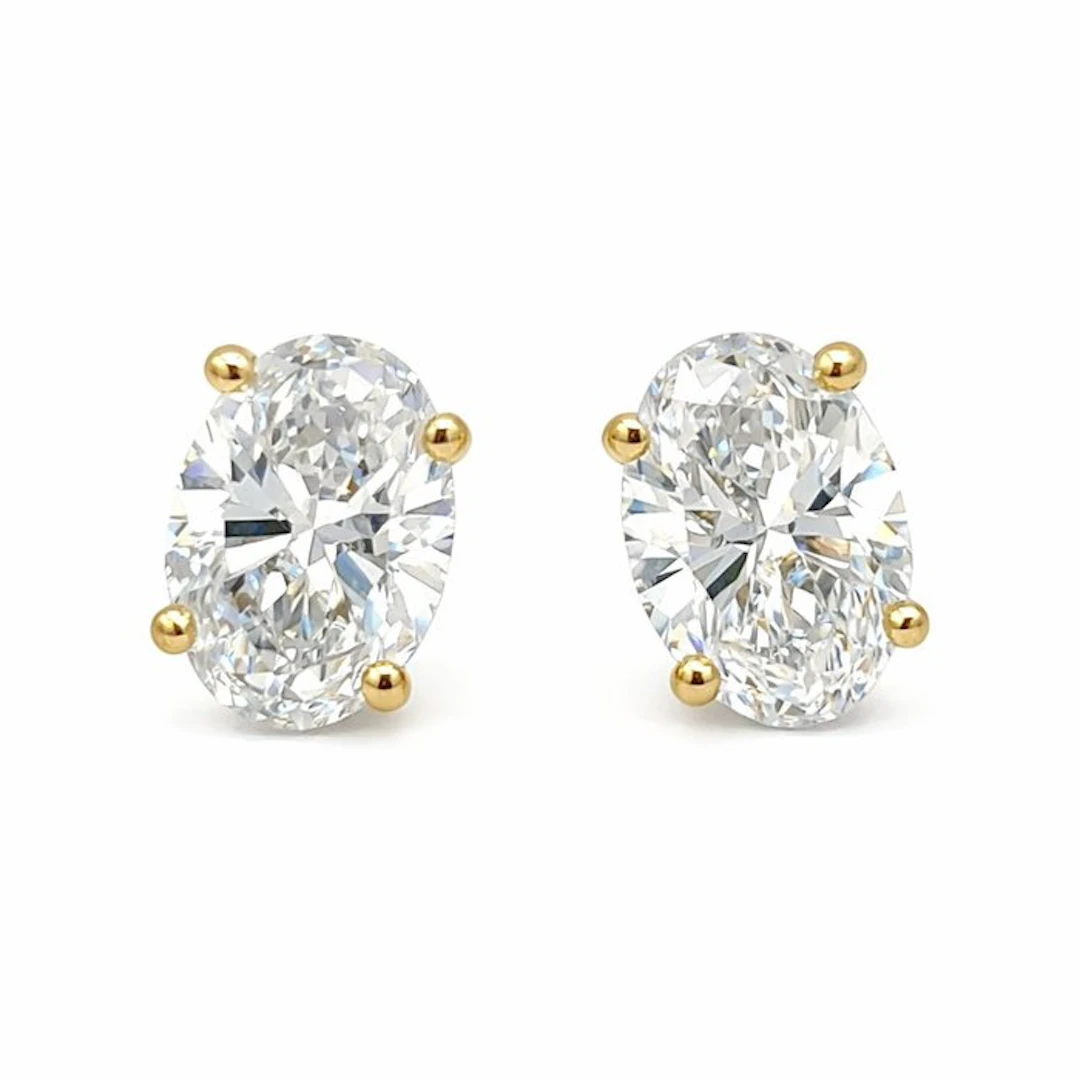No reserve price - Earrings - 14 kt
