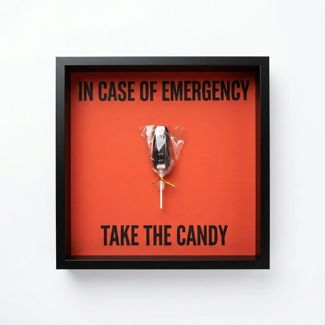 Artwork - Porsche - IN CASE OF EMERGENCY TAKE THE CANDY - 2026