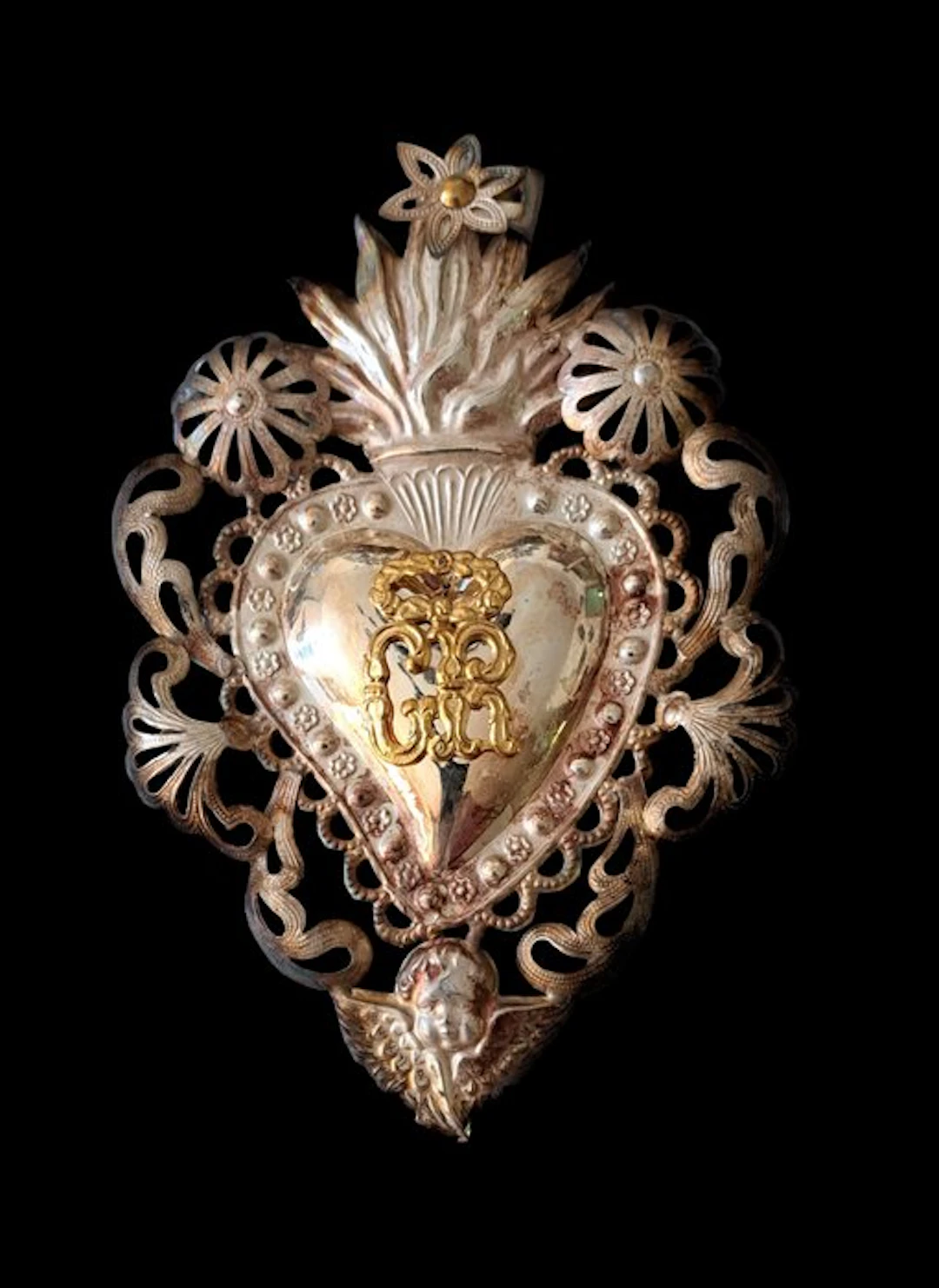 Antique Ex voto - Silver - 1850-1900