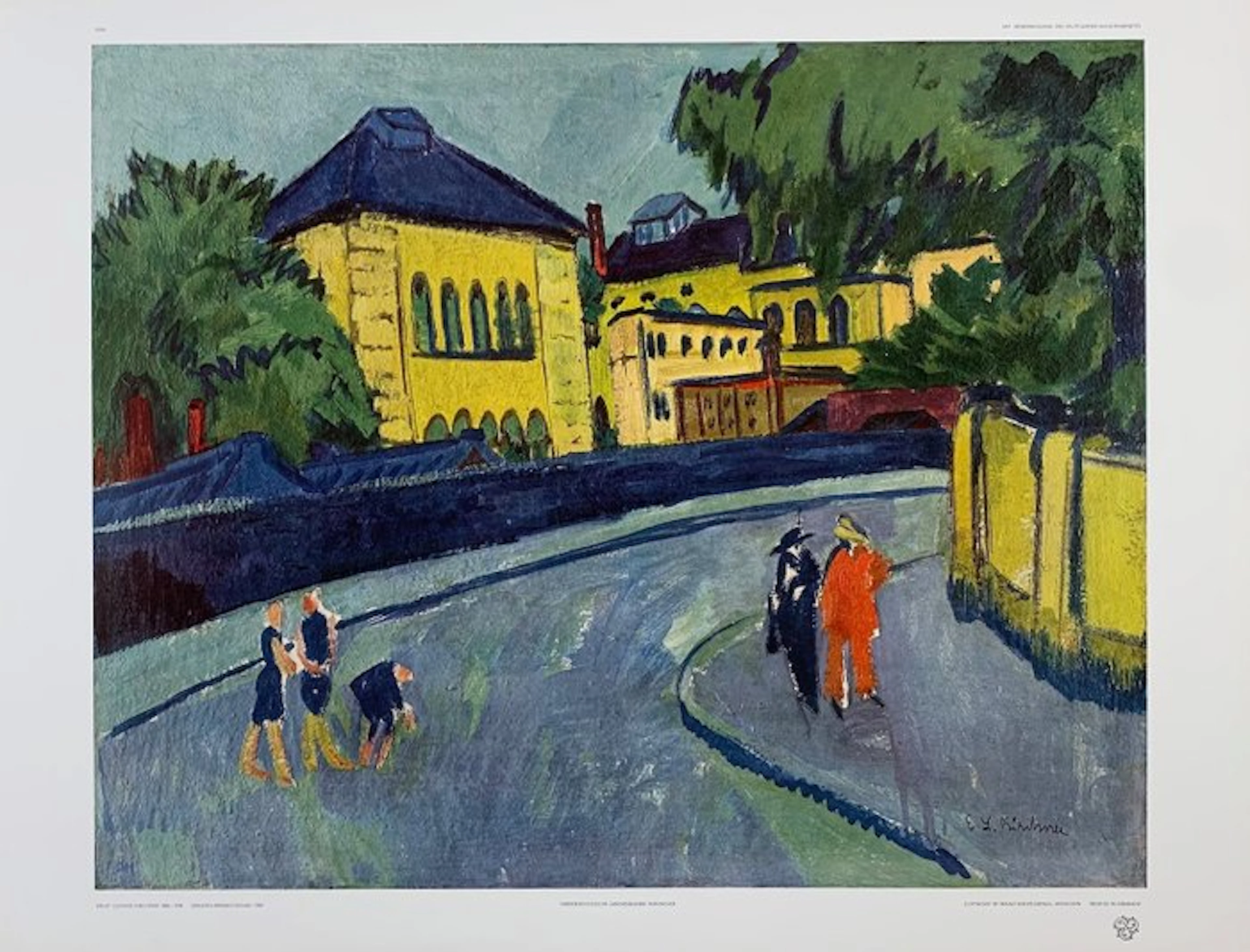 Ernst Ludwig Kirchner (after) - Dresden-Friedrichstadt