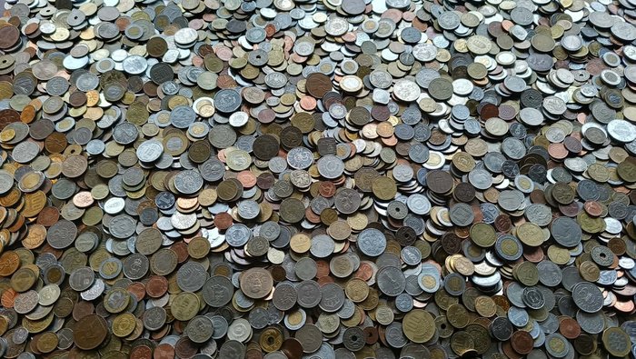 World. Collection of coins (No reserve price)