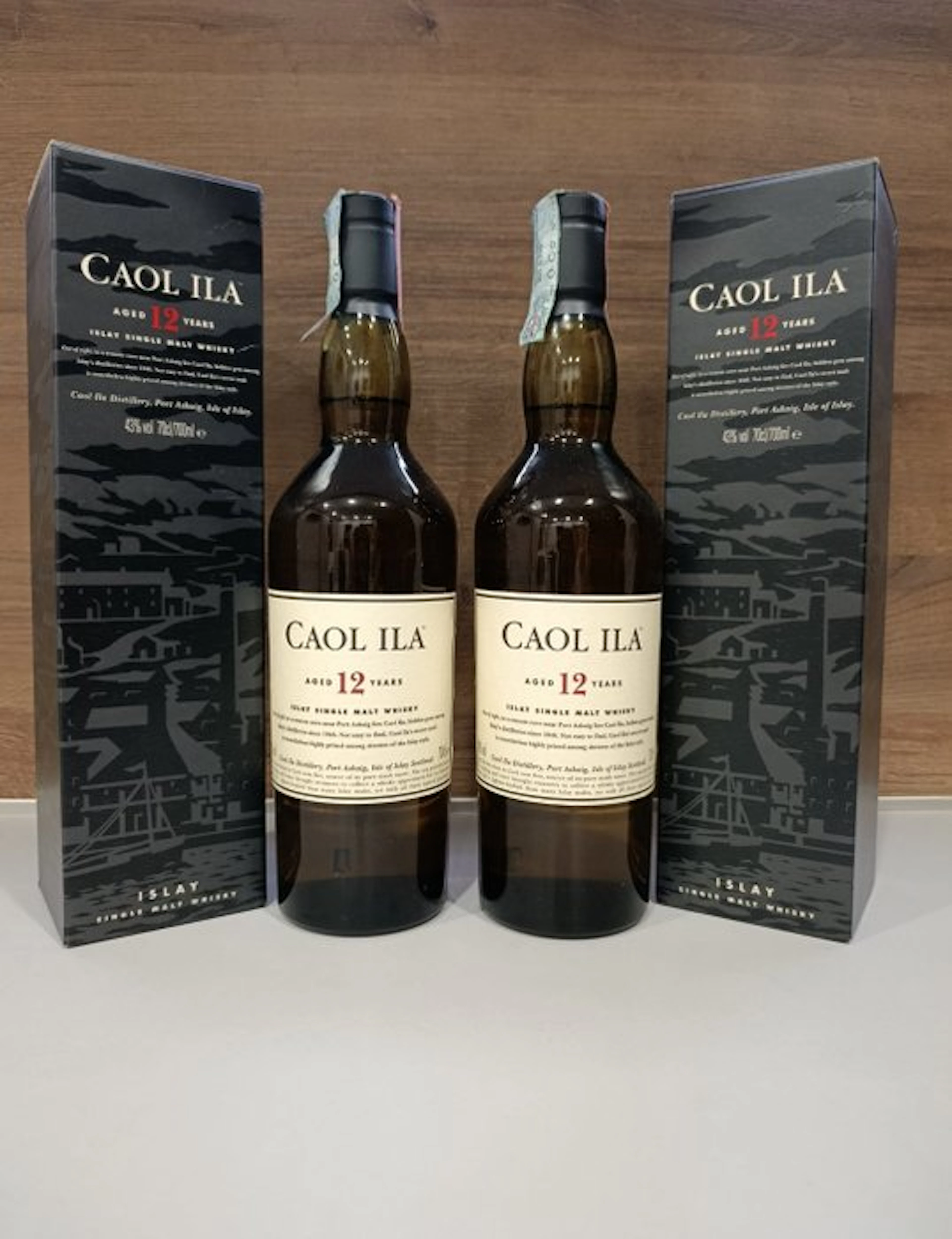 Caol Ila 12 years old - 70cl - 2 bottles