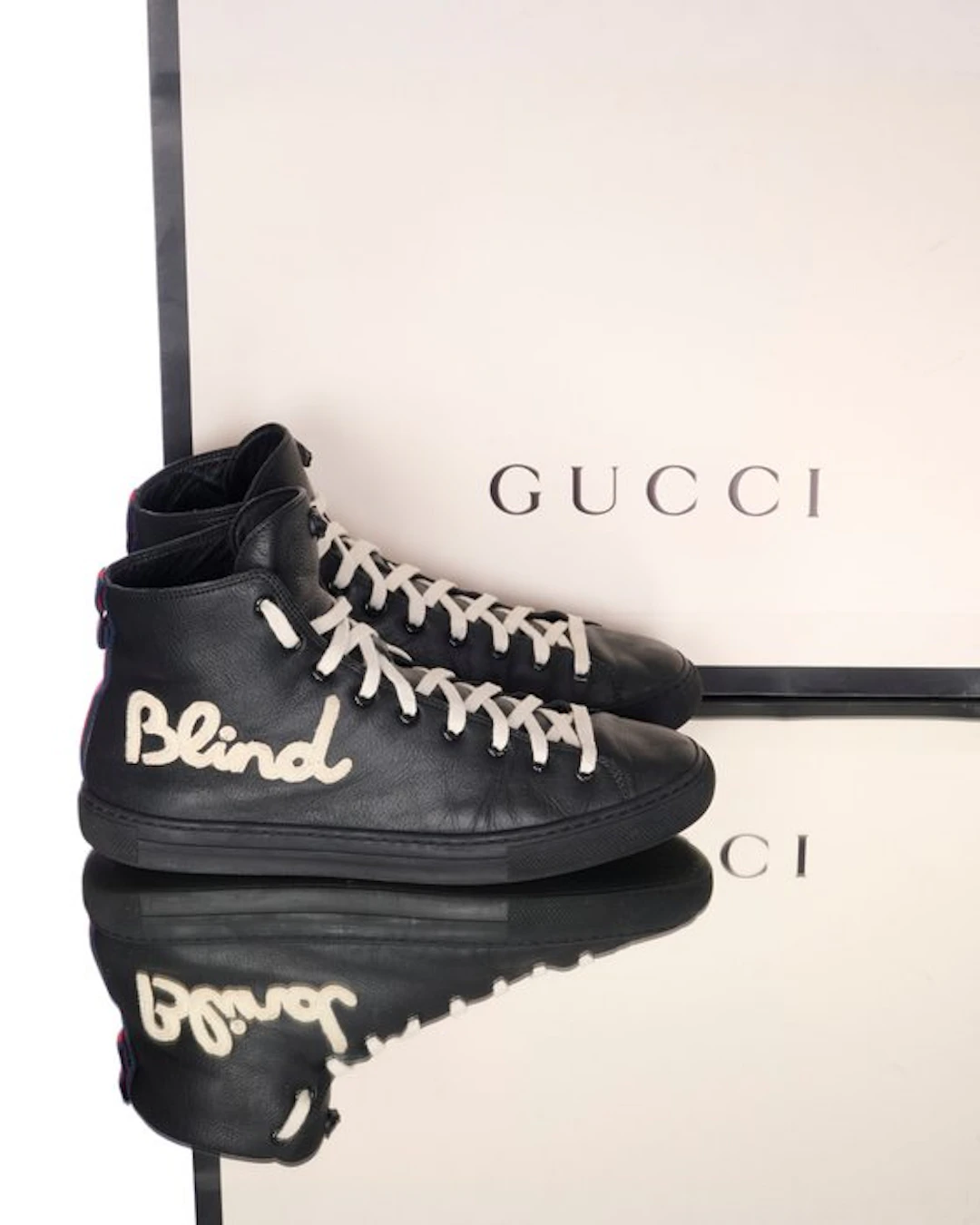 Gucci - High top 'Blind for Love' - Sneakers - Size: EU 41.5