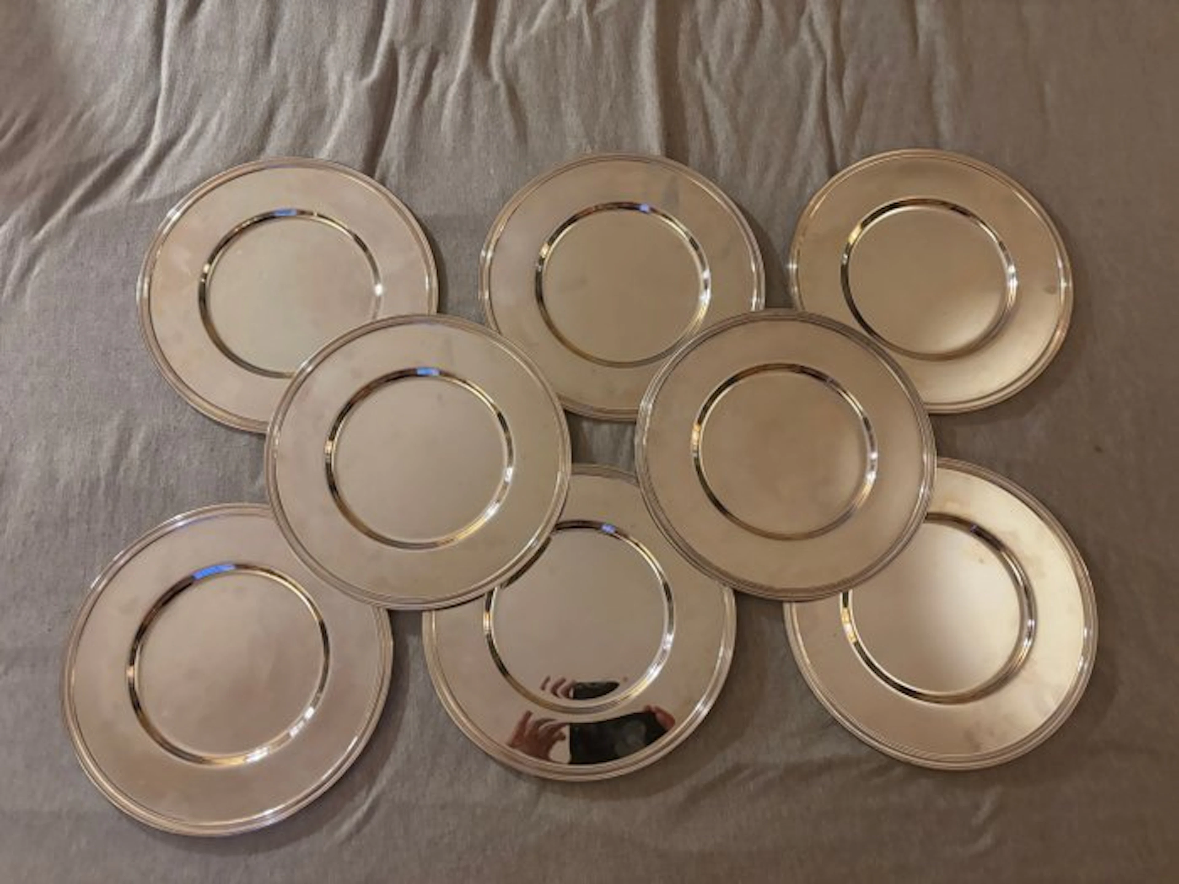 Christofle - Dinner set for 12 (8) - Albi - Silverplated