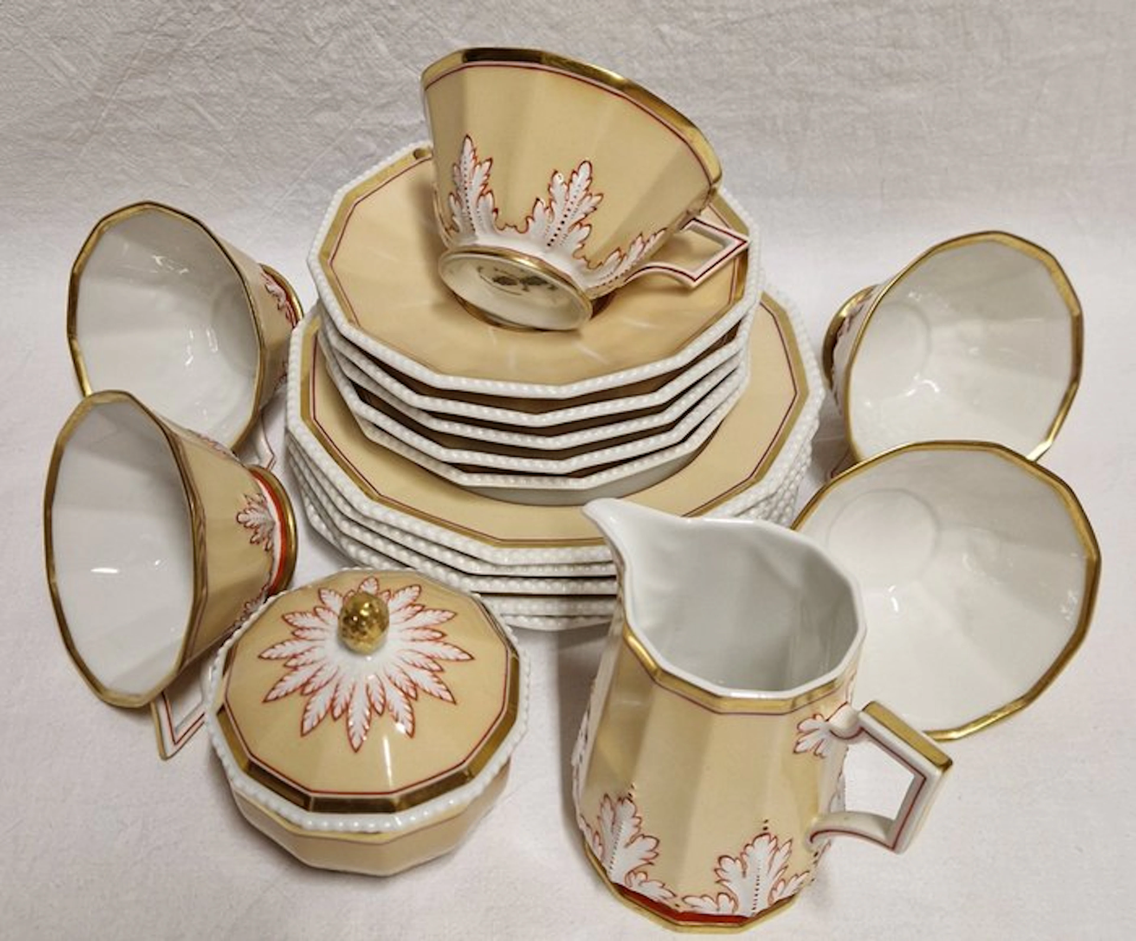 Coffee and tea service - Nympfenburg Europa - Porcelain