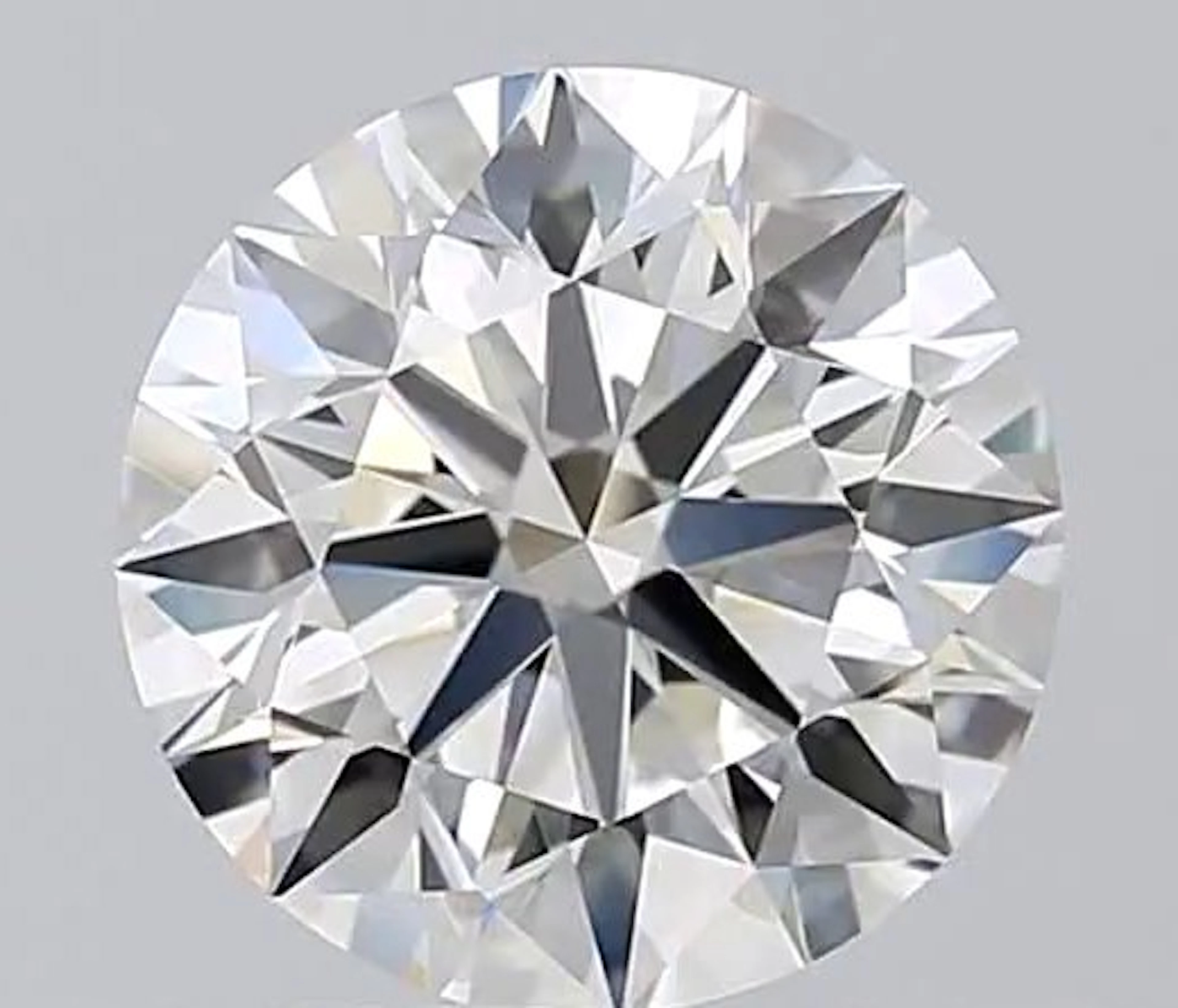 1 pcs Diamond (Natural) - 3.02 ct - Round - E - VVS1...