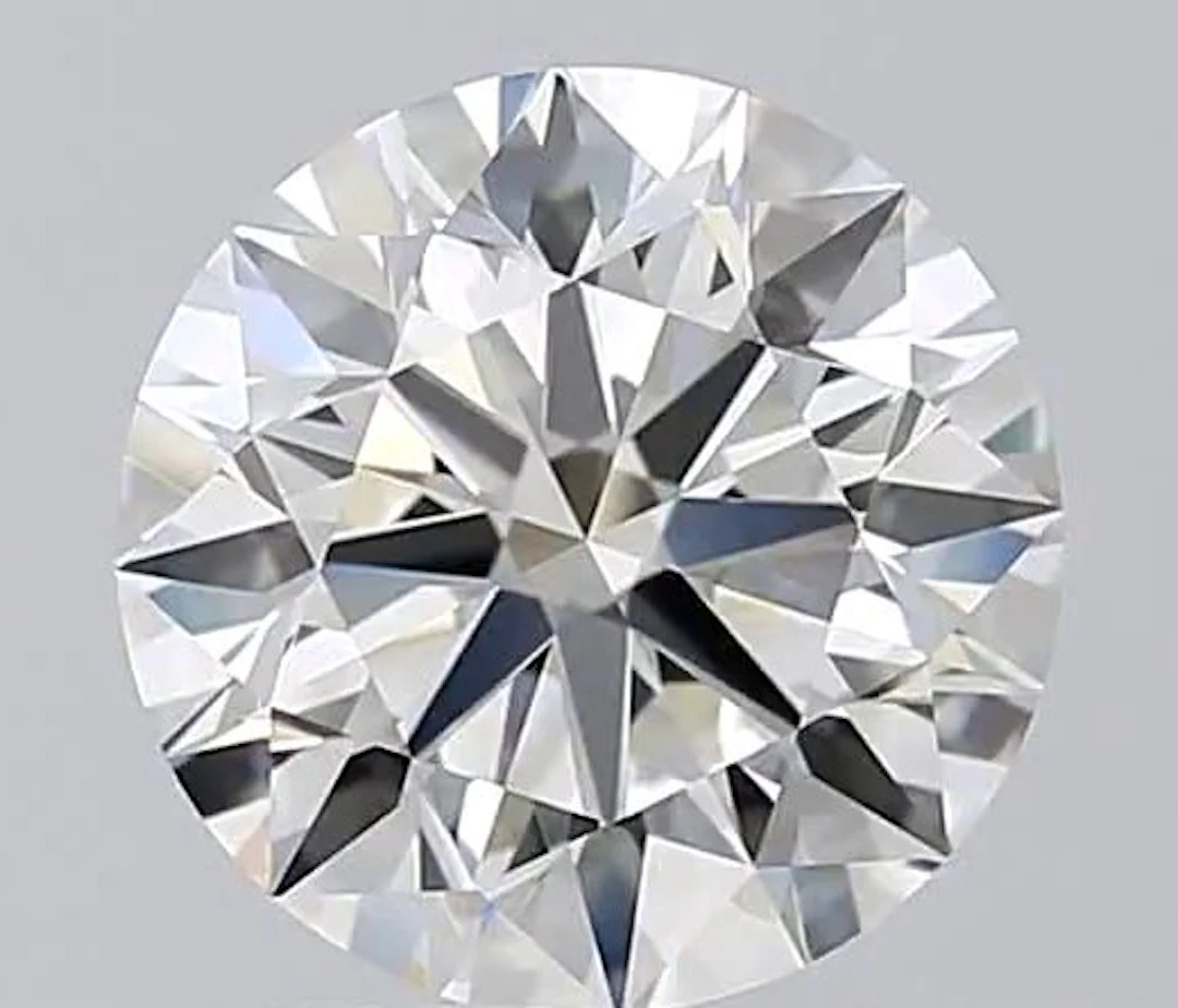 1 pcs Diamond (Natural) - 3.02 ct - Round - E - VVS1...