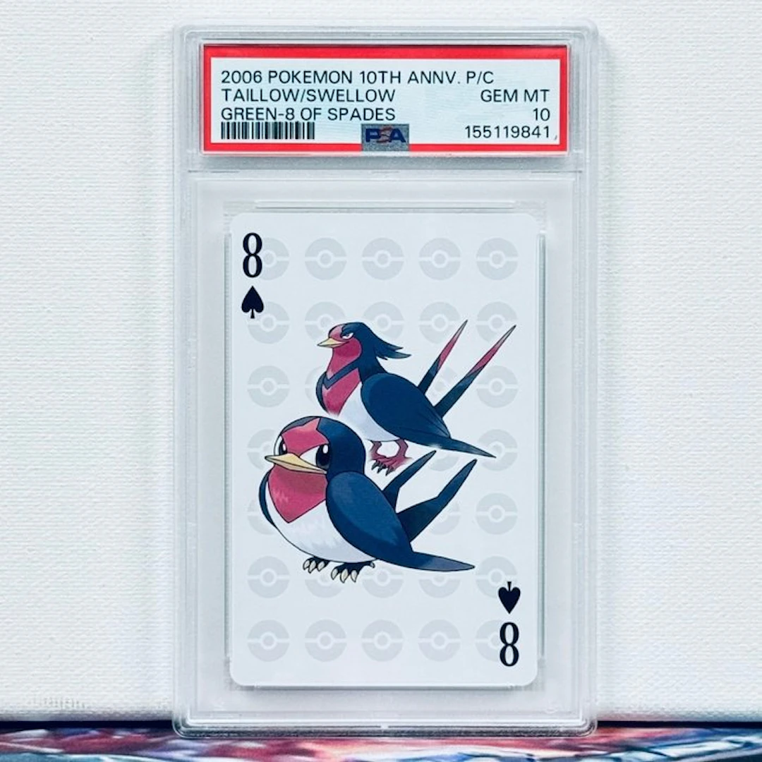 Pokémon Graded card - Taillow/Swellow 2006 Pokemon 10th Annv