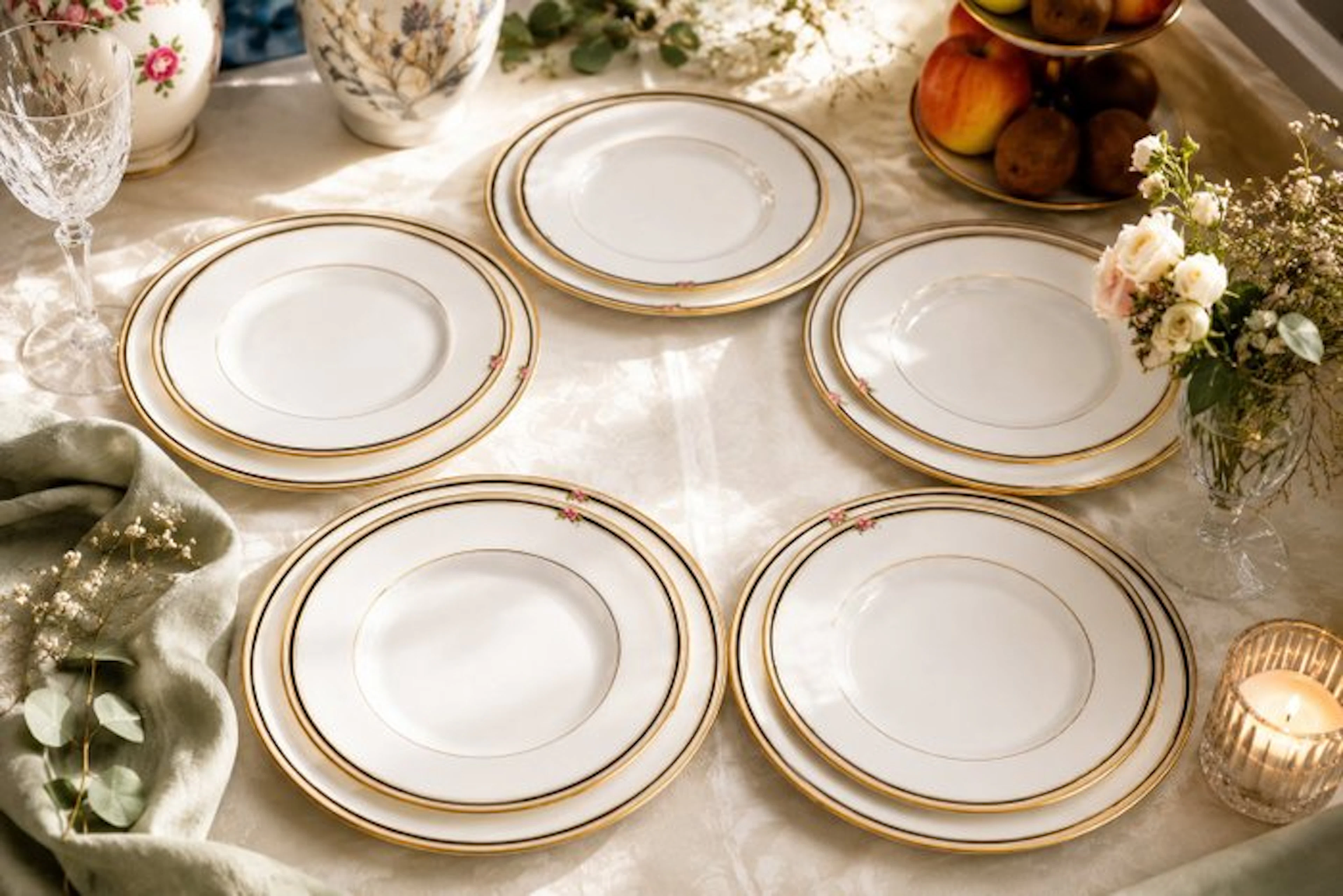 Wedgwood - Dinner service (10) - Porcelain