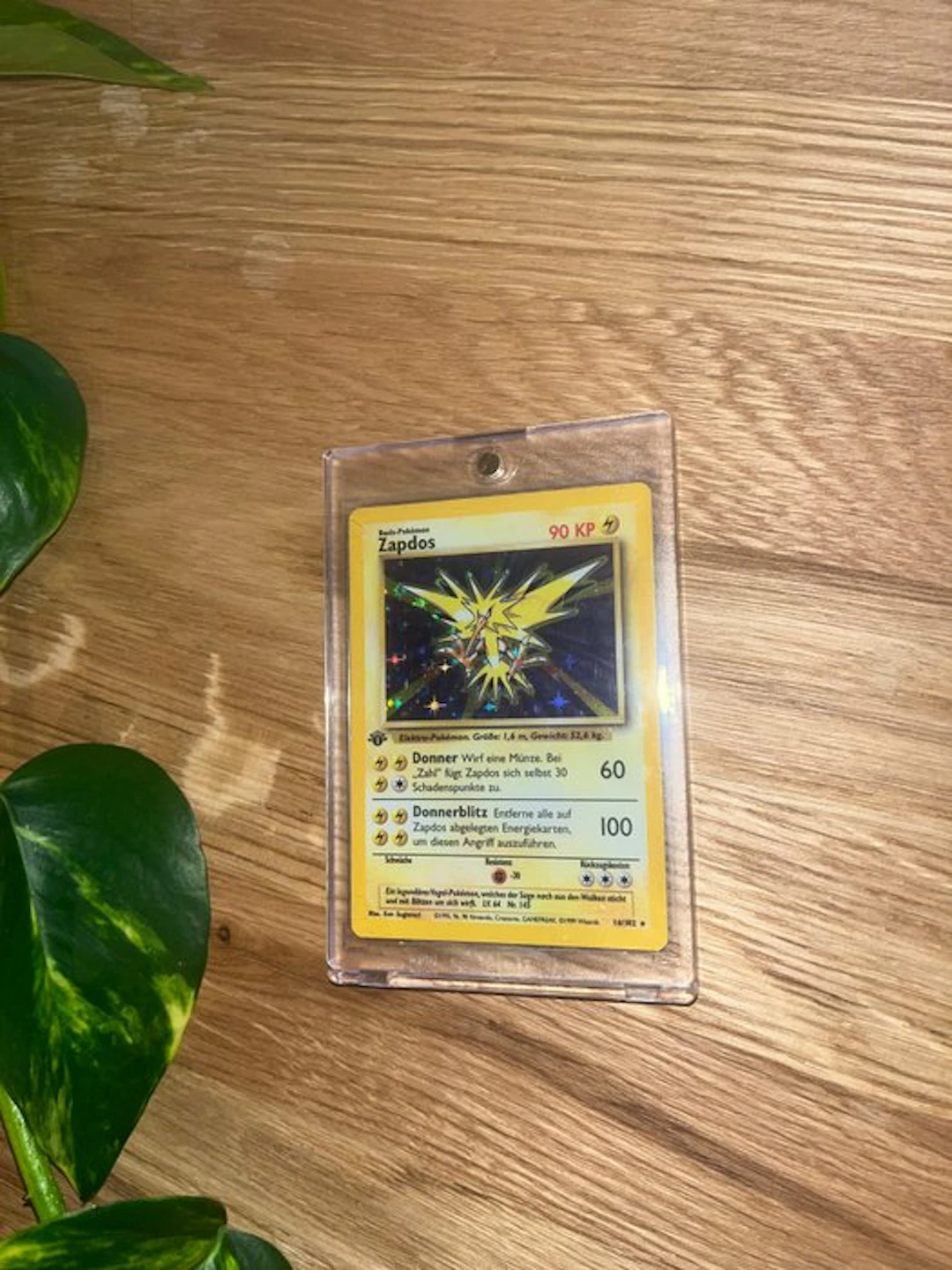 Pokémon - 1 Card - Zapdos First edition