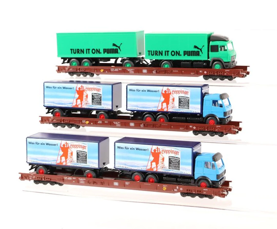 Märklin H0 - 4841/4843 - Model train freight carriage (3)...