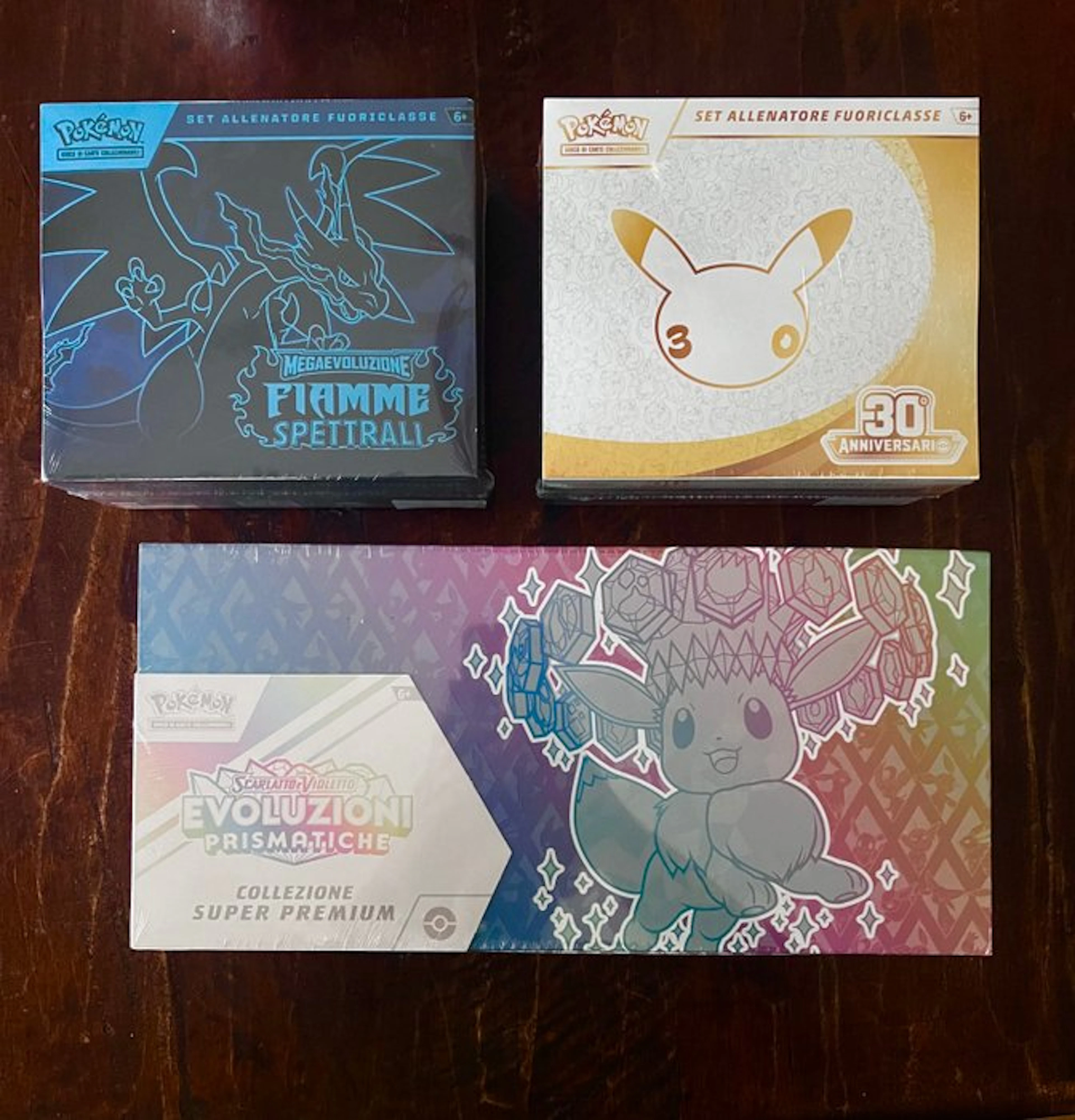 Pokémon - 3 Box - Pokémon TCG – Lotto 3 Box Sigillati – 30° Anniversario