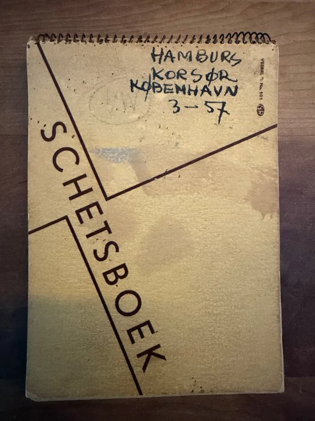 Siep Van Den Berg (1913-1998) - Schetsboek maart 1957