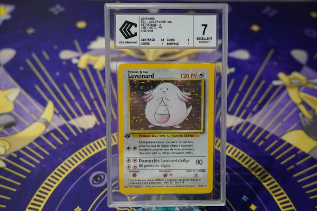 Pokémon - 1 Graded card - Leveinard 3/102 Error card or misprint