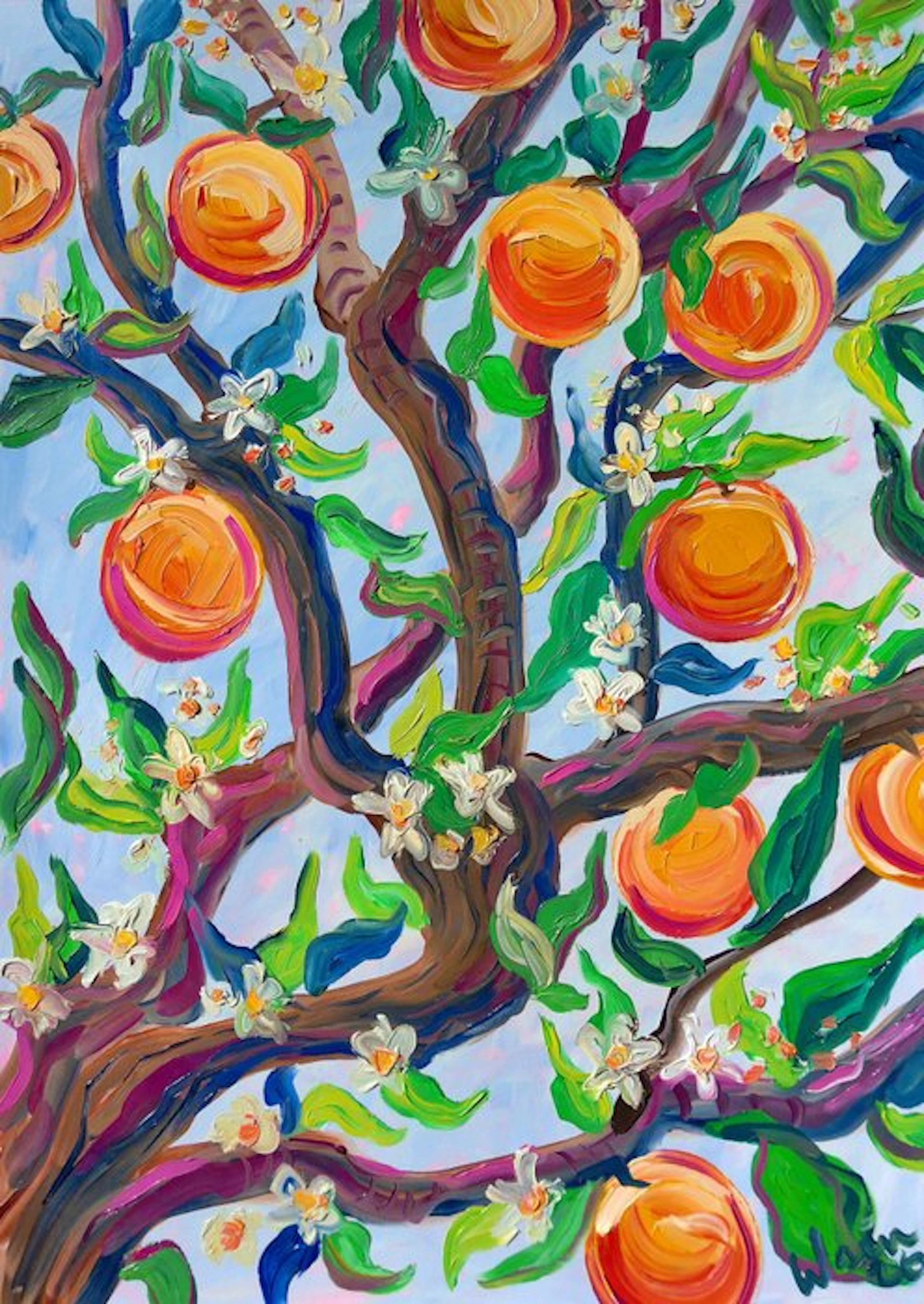 Kirsty Wain (XX) - Mediterranean Oranges - No Reserve