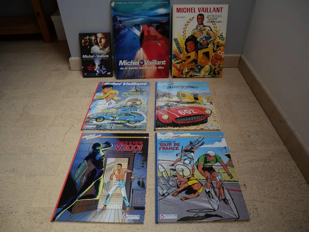 Michel Vaillant - 6x C + DVD - EO/ré - 6 Album - 1979/2003