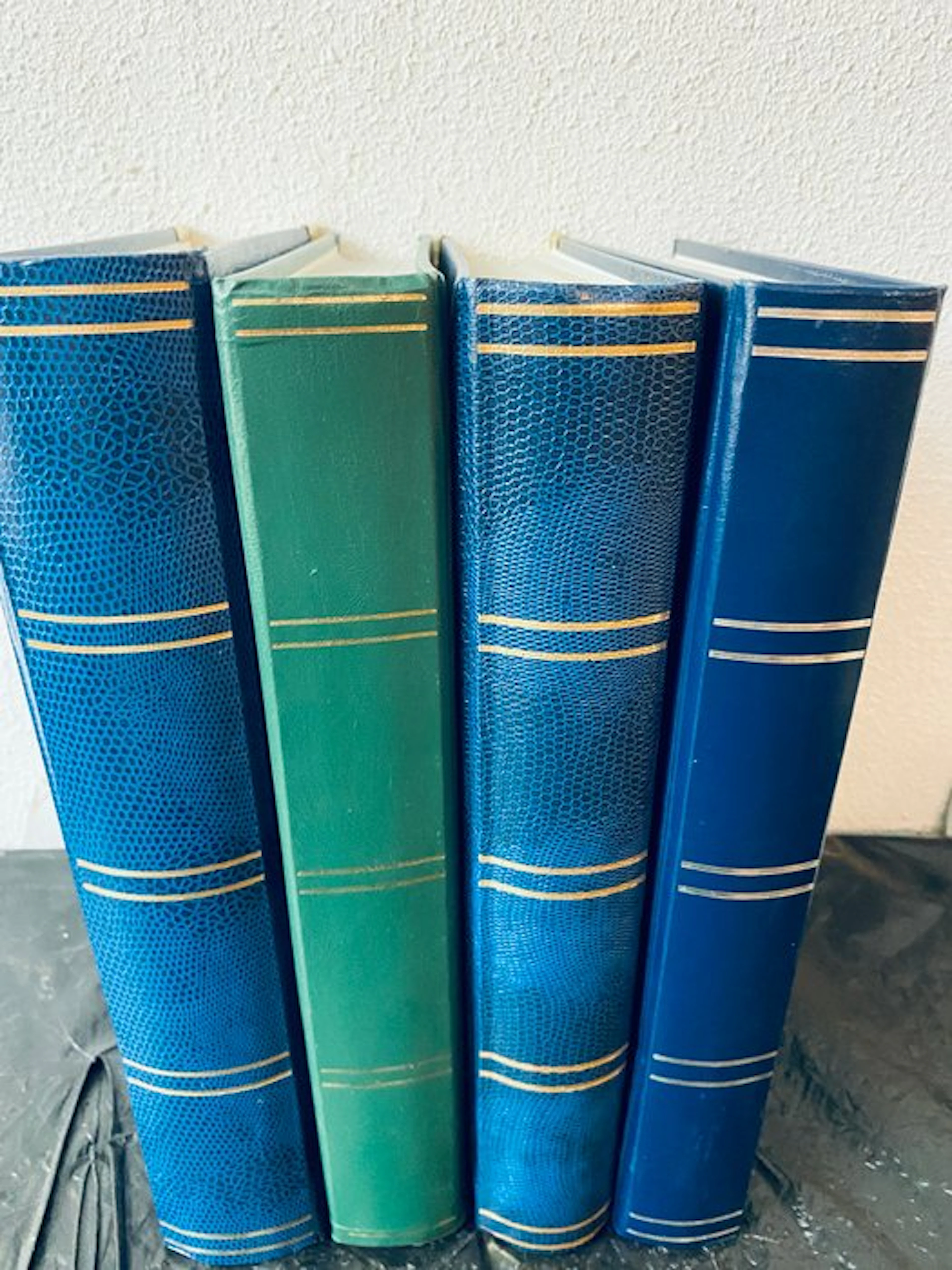 World - 4 Thick Empty Albums - White Album Pages
