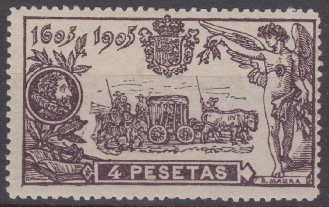 Spain 1905 - 3rd Centenary of the Foundation of 'El Quijote'