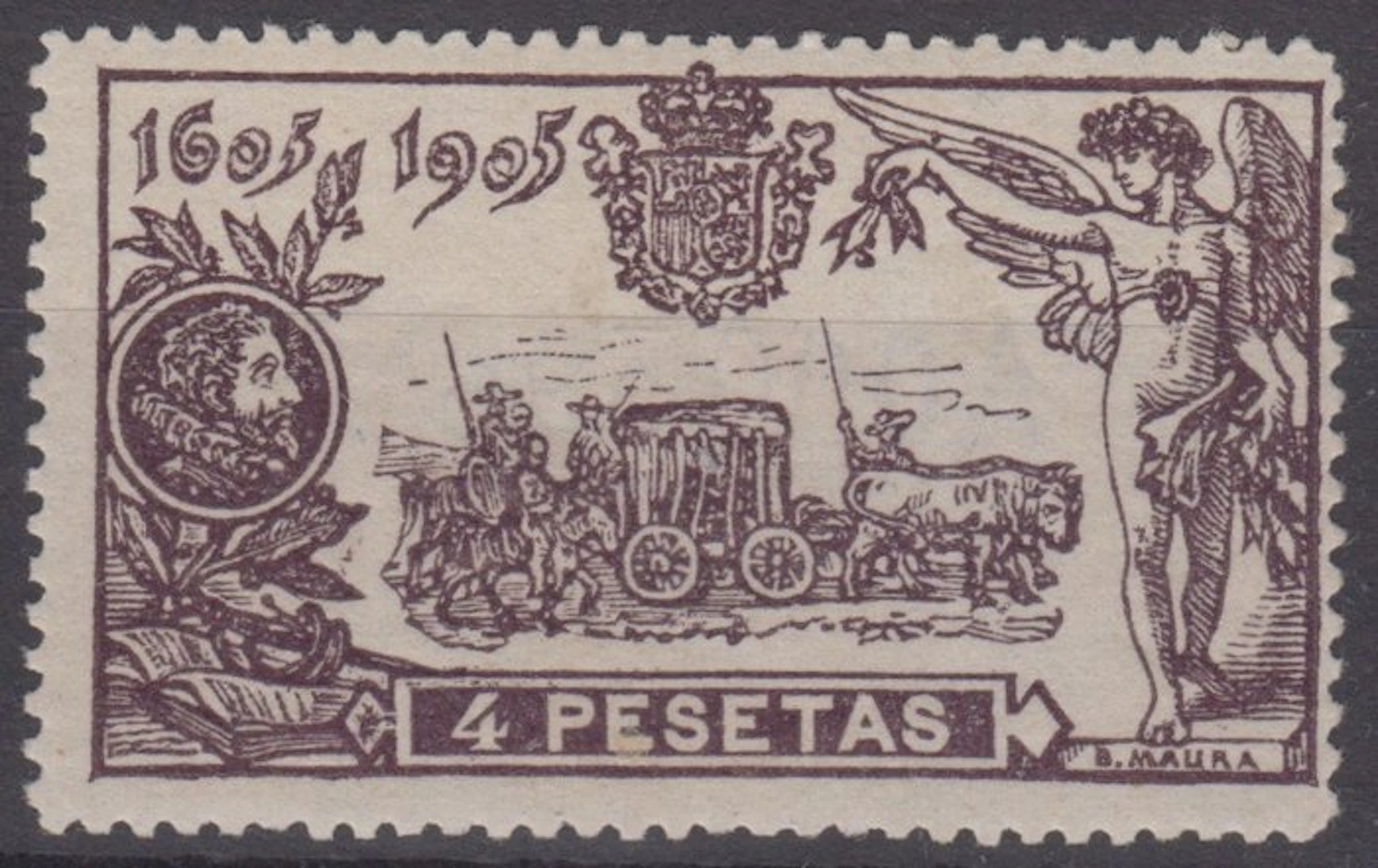 Spain 1905 - 3rd Centenary of the Foundation of 'El Quijote'