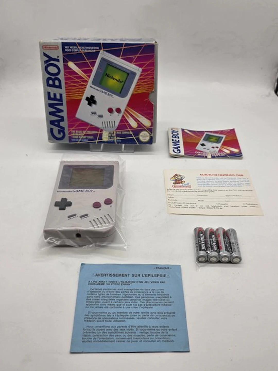 Nintendo - Gameboy Classic - DMG-01 Rare Hard Box Still...