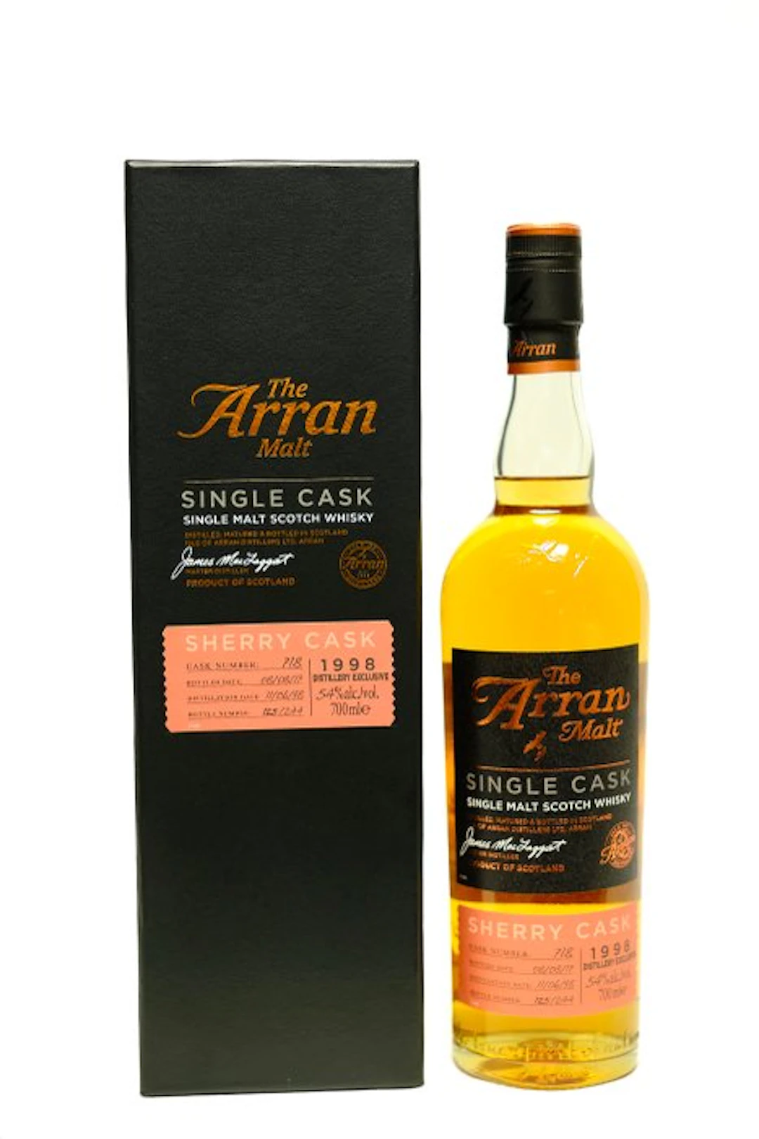 Arran 1998 19 years old Sherry Cask no