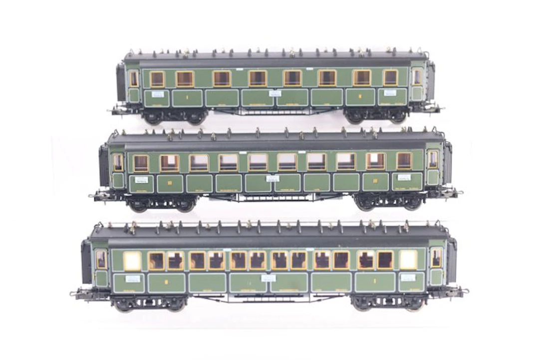 Trix H0 - 23762/23763 - Model train passenger carriage...