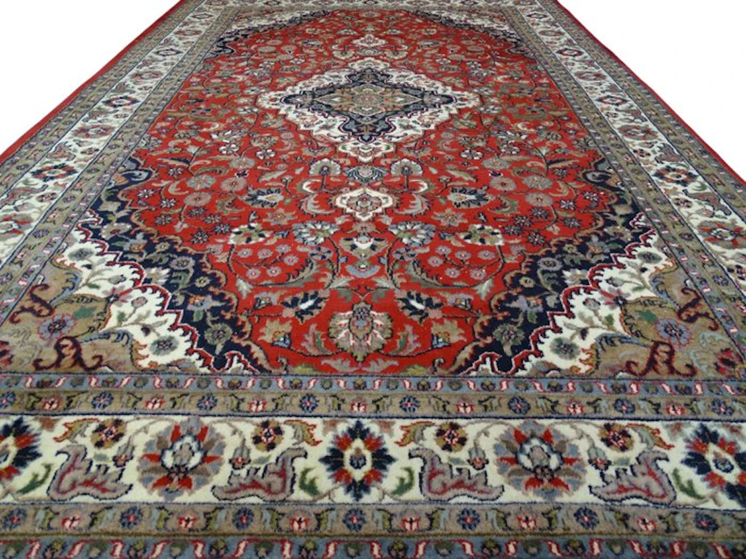 Keshan - Cleaned - Rug - 300 cm - 200 cm
