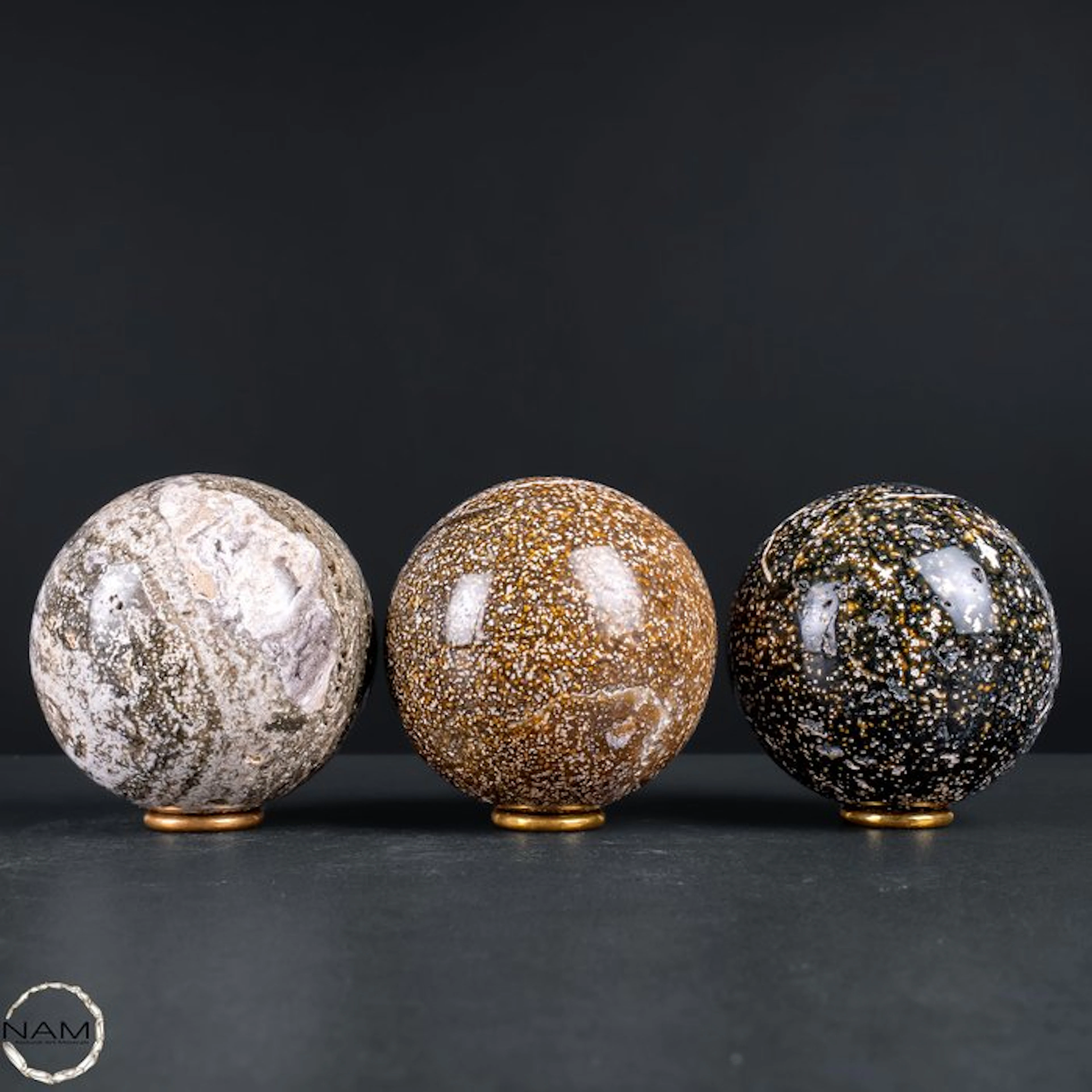 Oceanjaspis Sphere – Unique Natural Art with Fascinating...