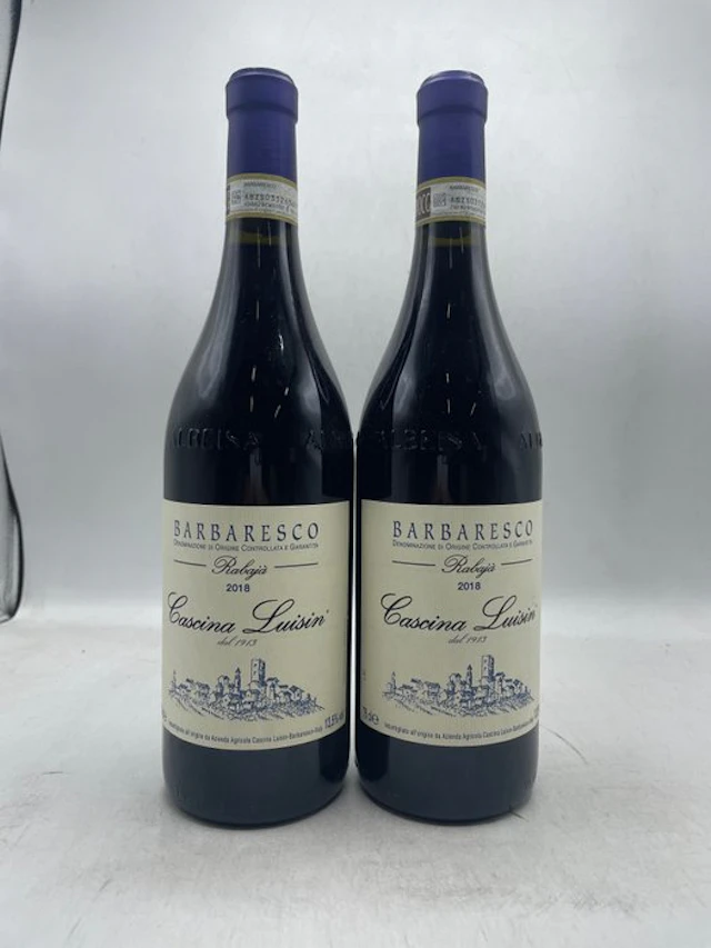2018 Cascina Luisin Rabajà Vecchie Viti - Barbaresco DOCG - 2 Bottles (0.75L)