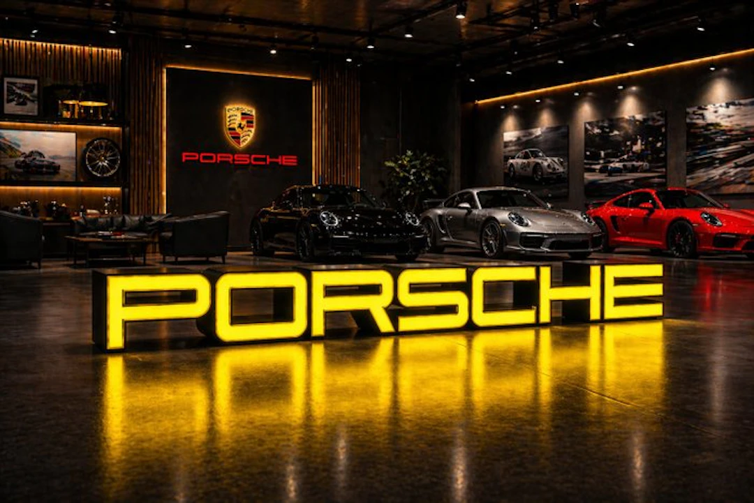 XL Led Porsche - Porsche - 75cm LED - 2025