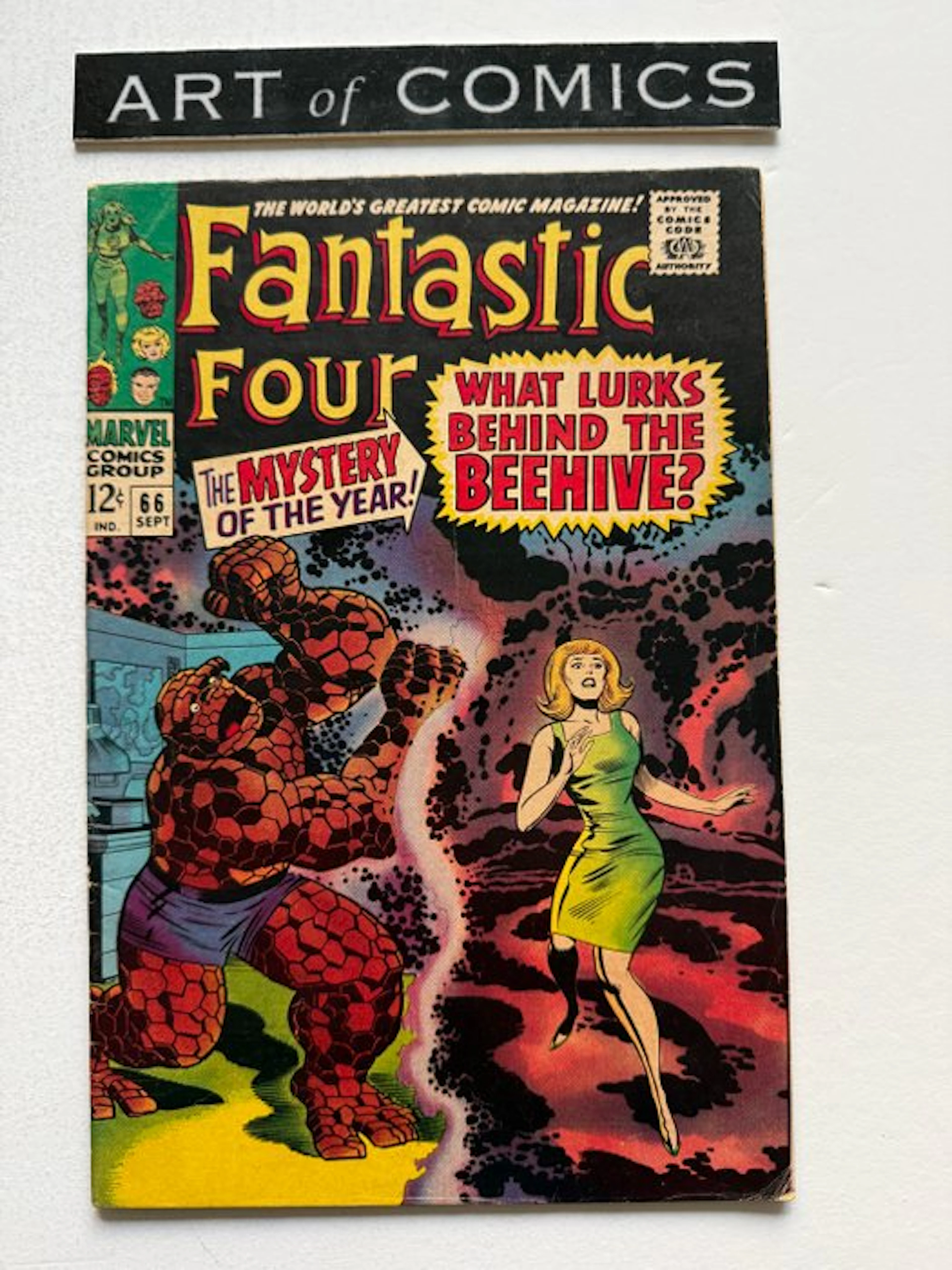 Fantastic Four #66 - 2 Part Origin Of Him (Warlock)...