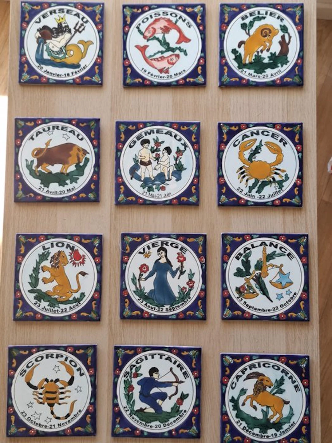 Tile (12) - 2000-2010 - The Signs of the Zodiac