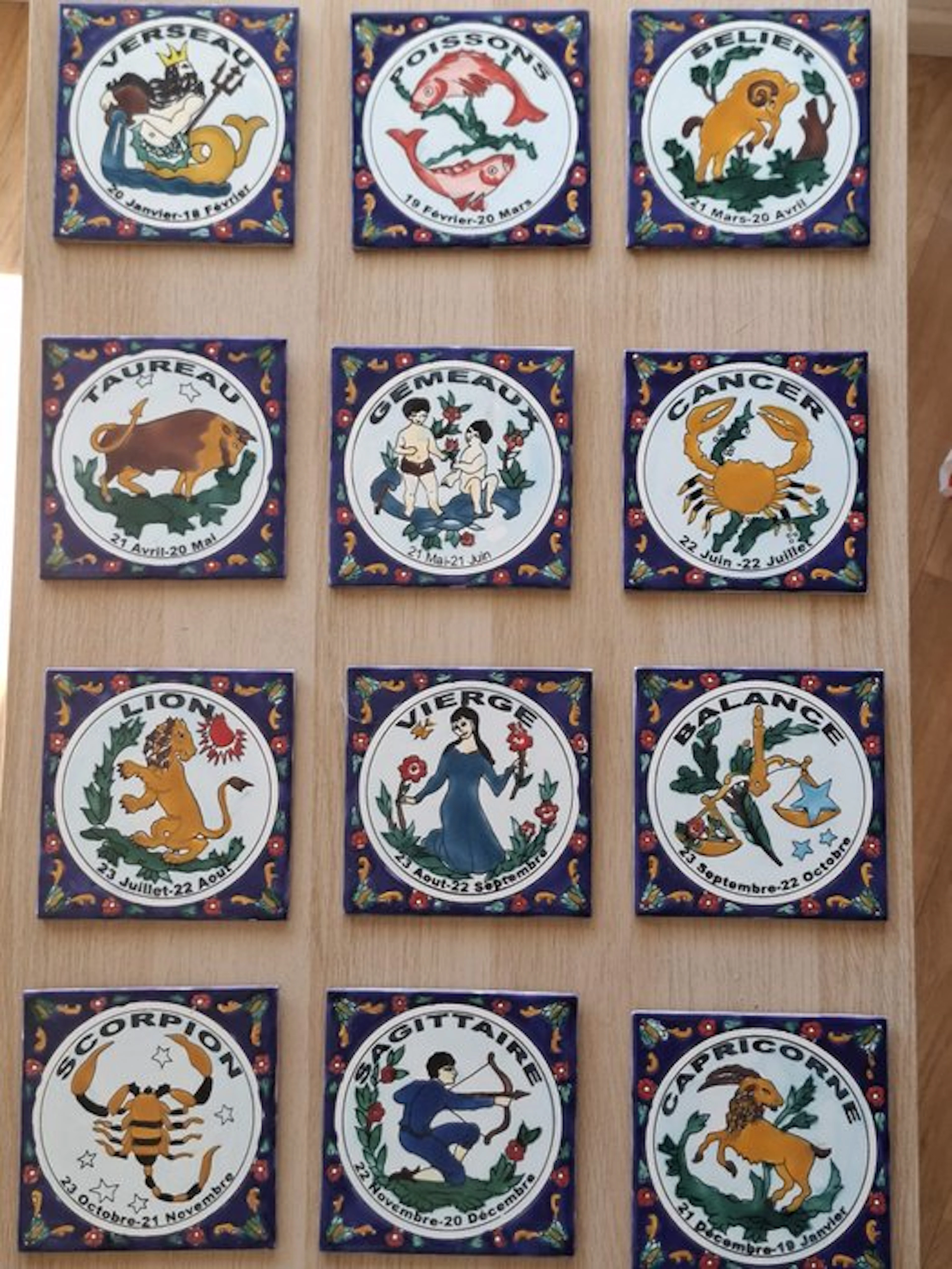 Tile (12) - 2000-2010 - The Signs of the Zodiac