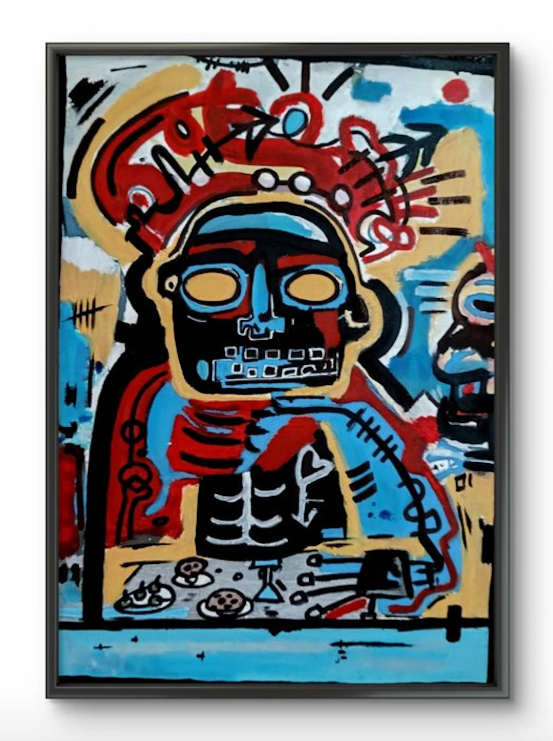 Le Viro (1983) - Judas (Original Artwork on canvas)