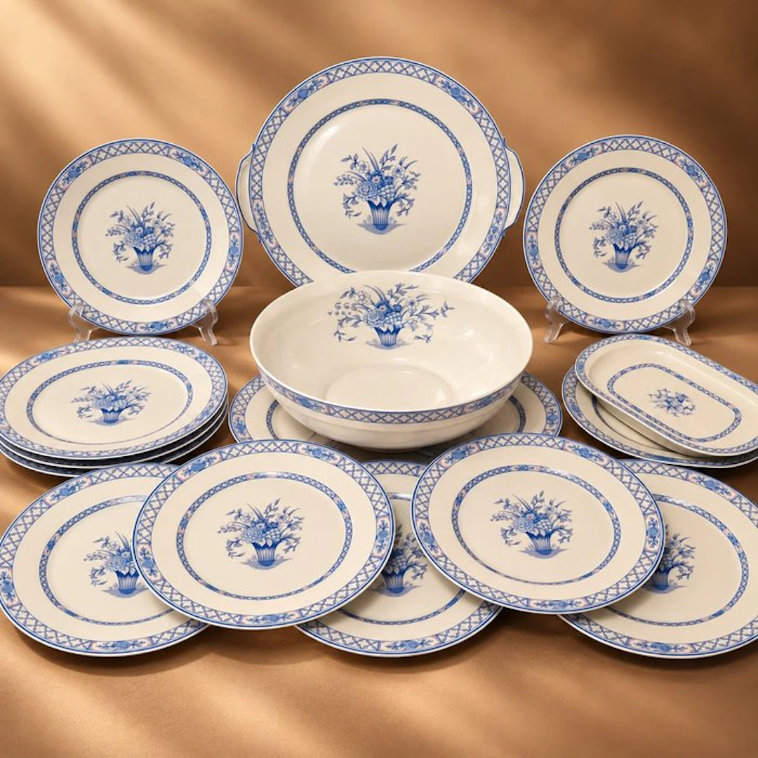 Manufacture Haviland - Table service (15) - Floral...