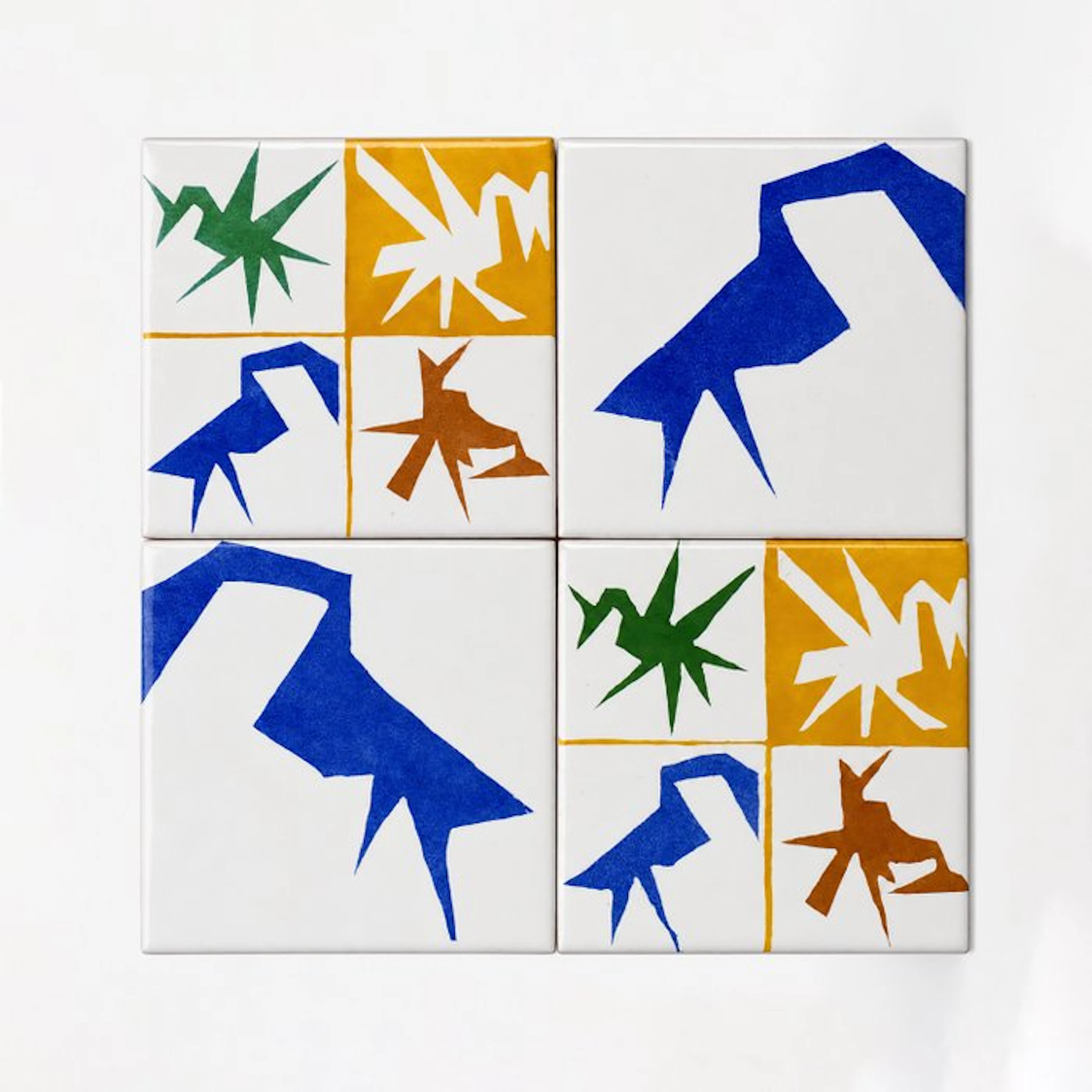 Wall decoration - France - faience tiles