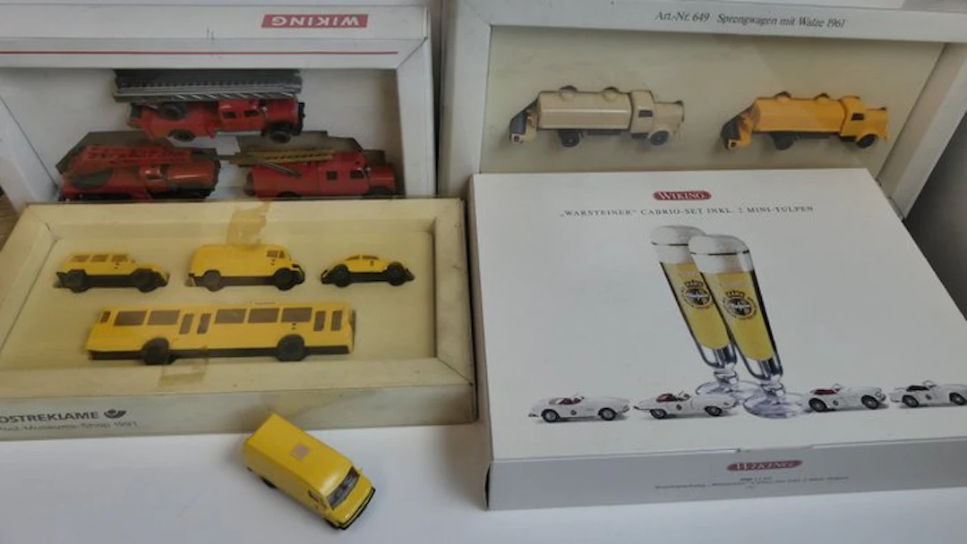 Wiking H0 - Model train vehicles (5) - various collected editions