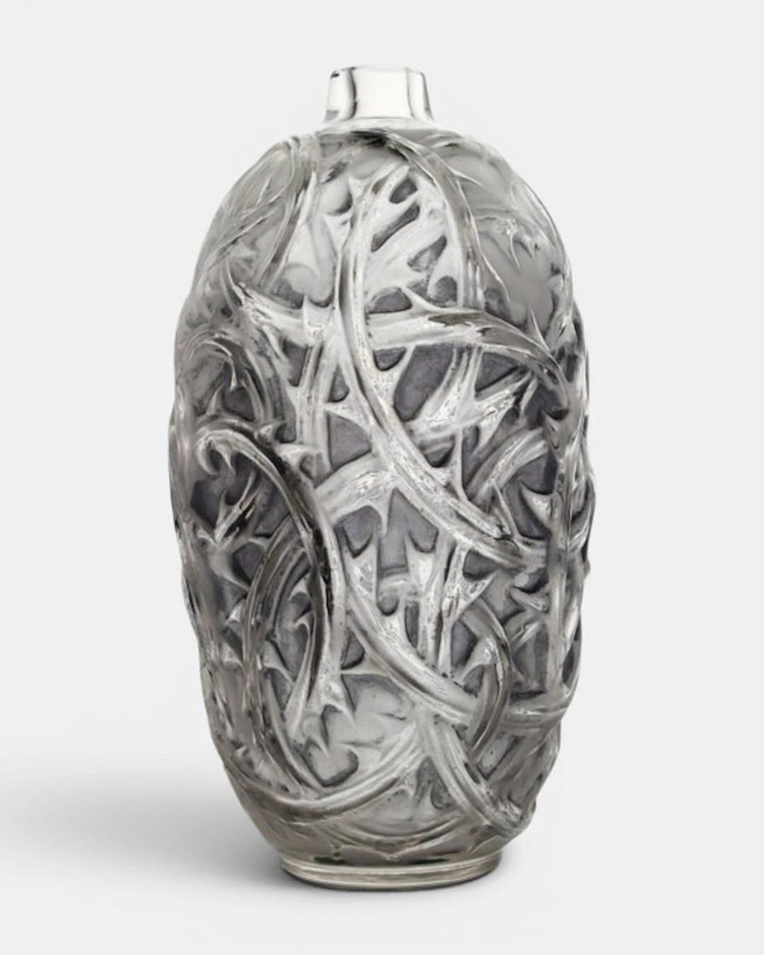 Lalique - René Lalique - Vase - Brambles - Glass