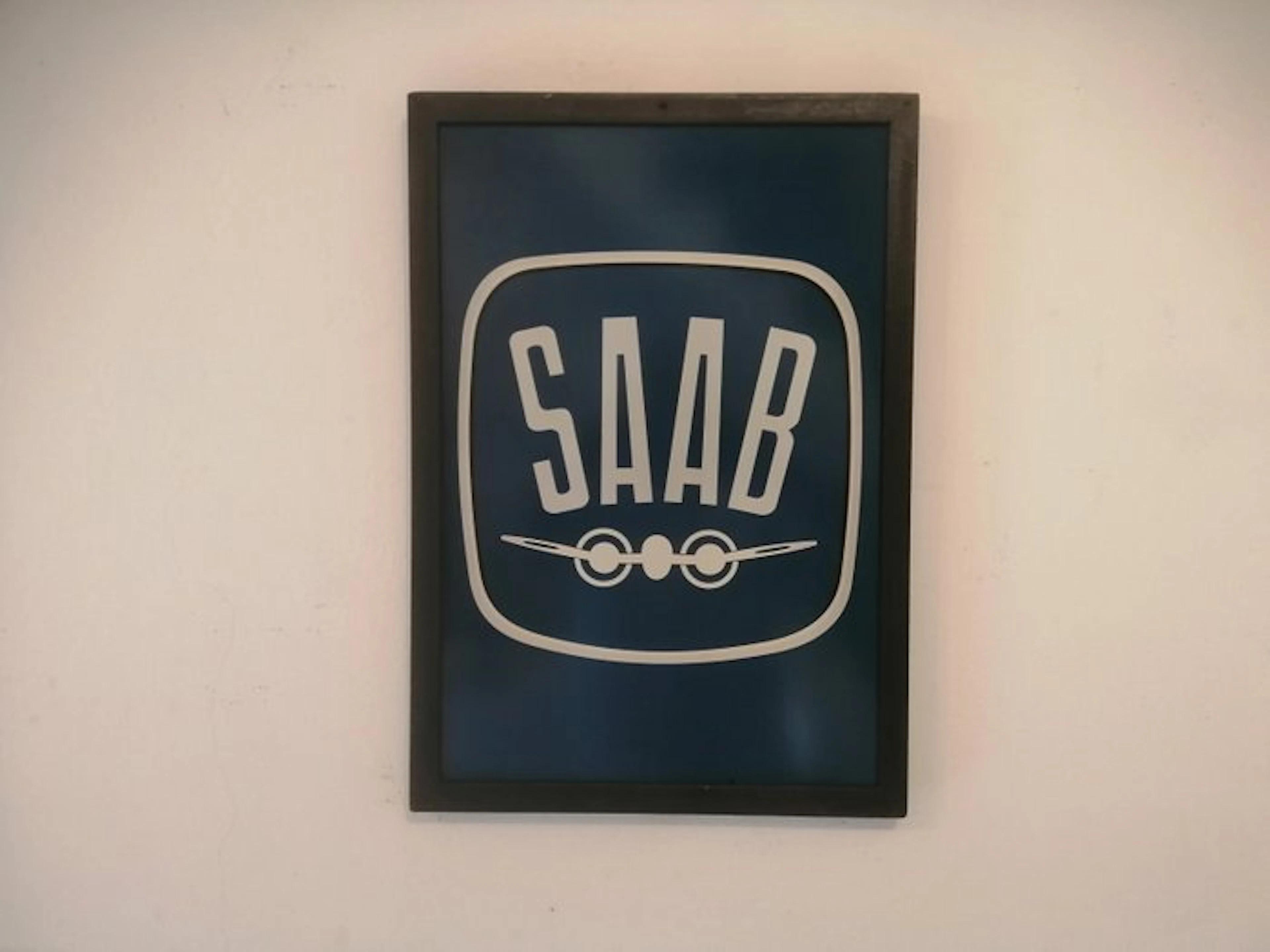 Saab - Saab - Advertising sign - 1980 - Iron